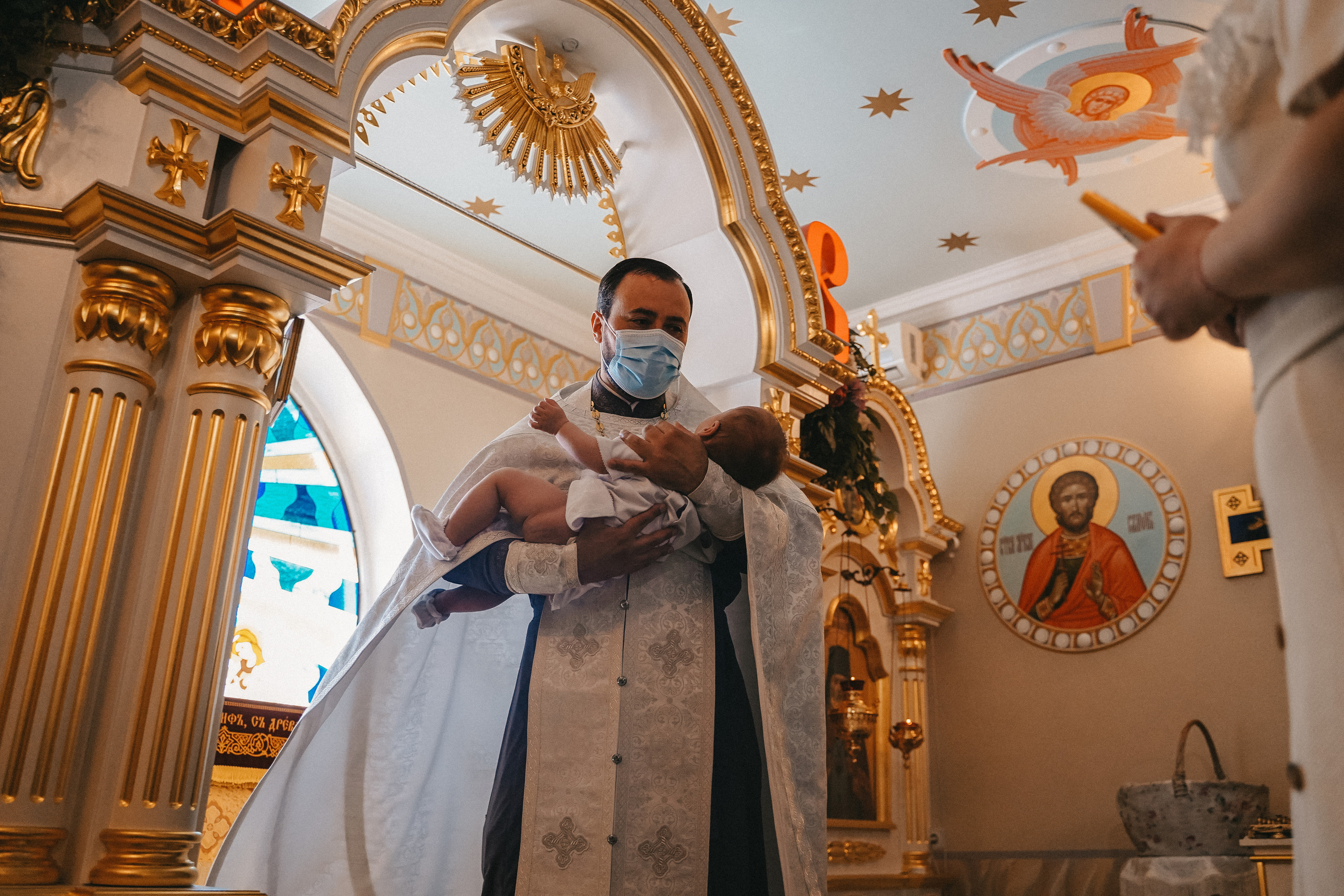 Крещение Артемия. Семейный и женский фотограф в Краснодаре Анастасия Приймак