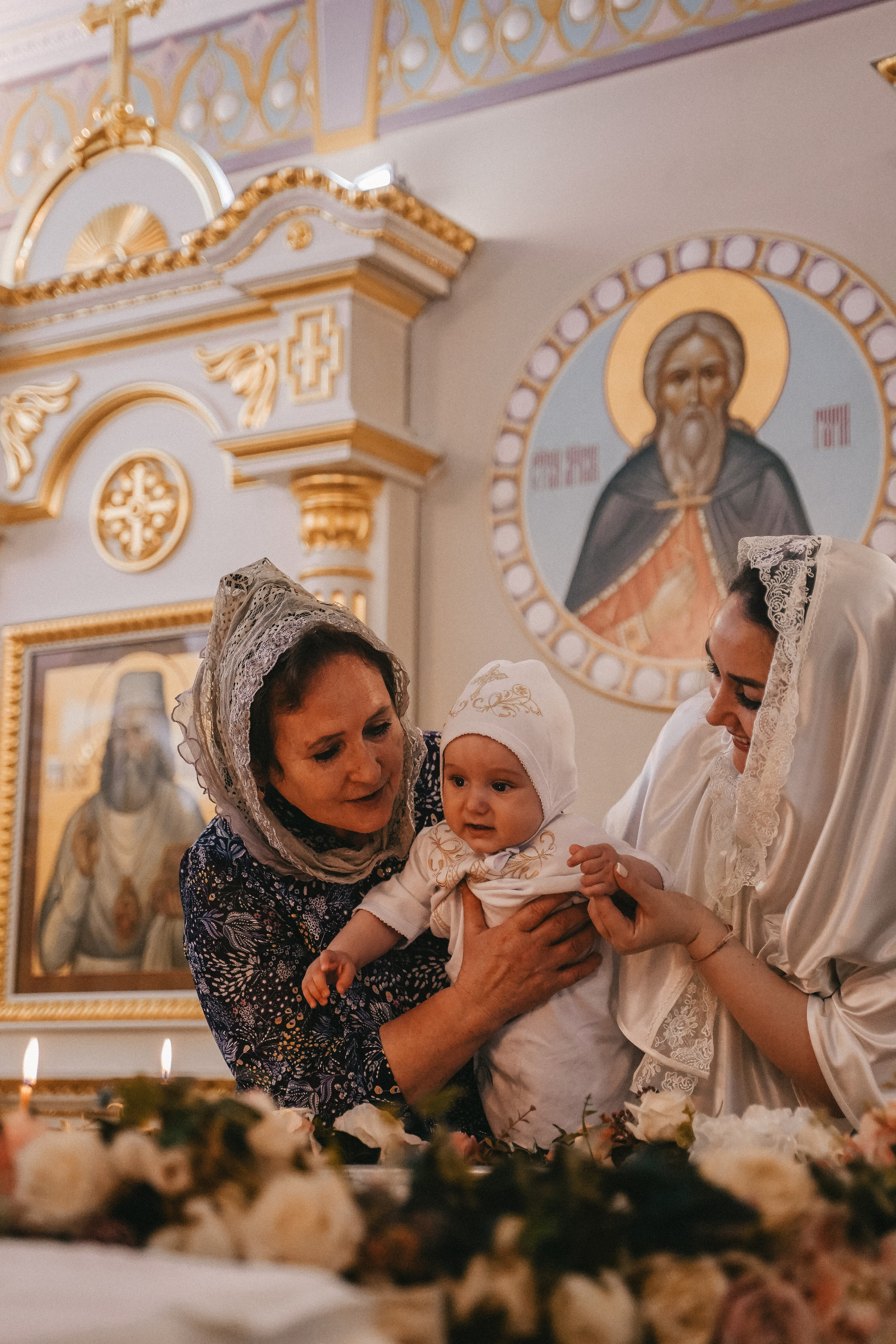 Крещение Артемия. Семейный и женский фотограф в Краснодаре Анастасия Приймак