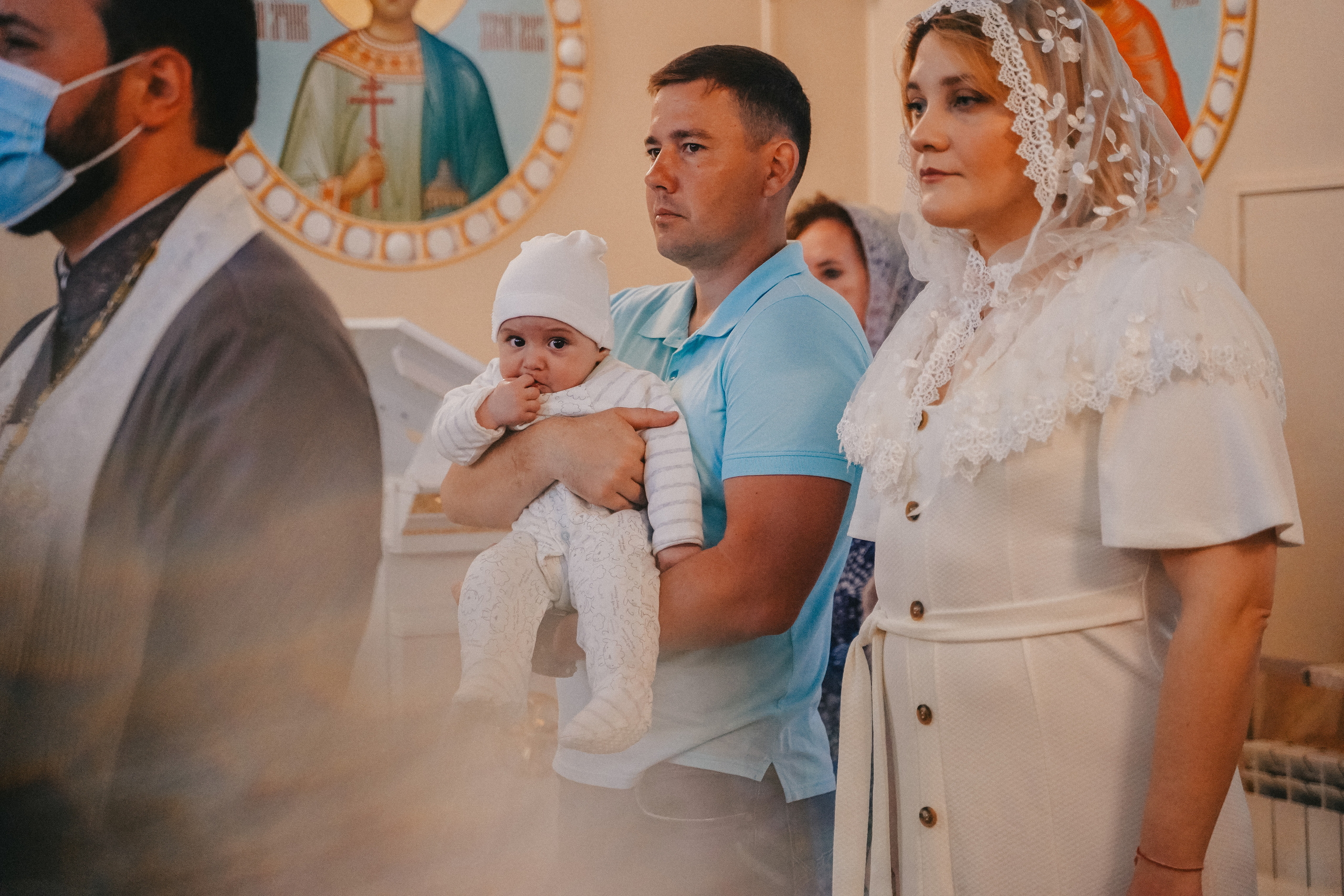 Крещение Артемия. Семейный и женский фотограф в Краснодаре Анастасия Приймак