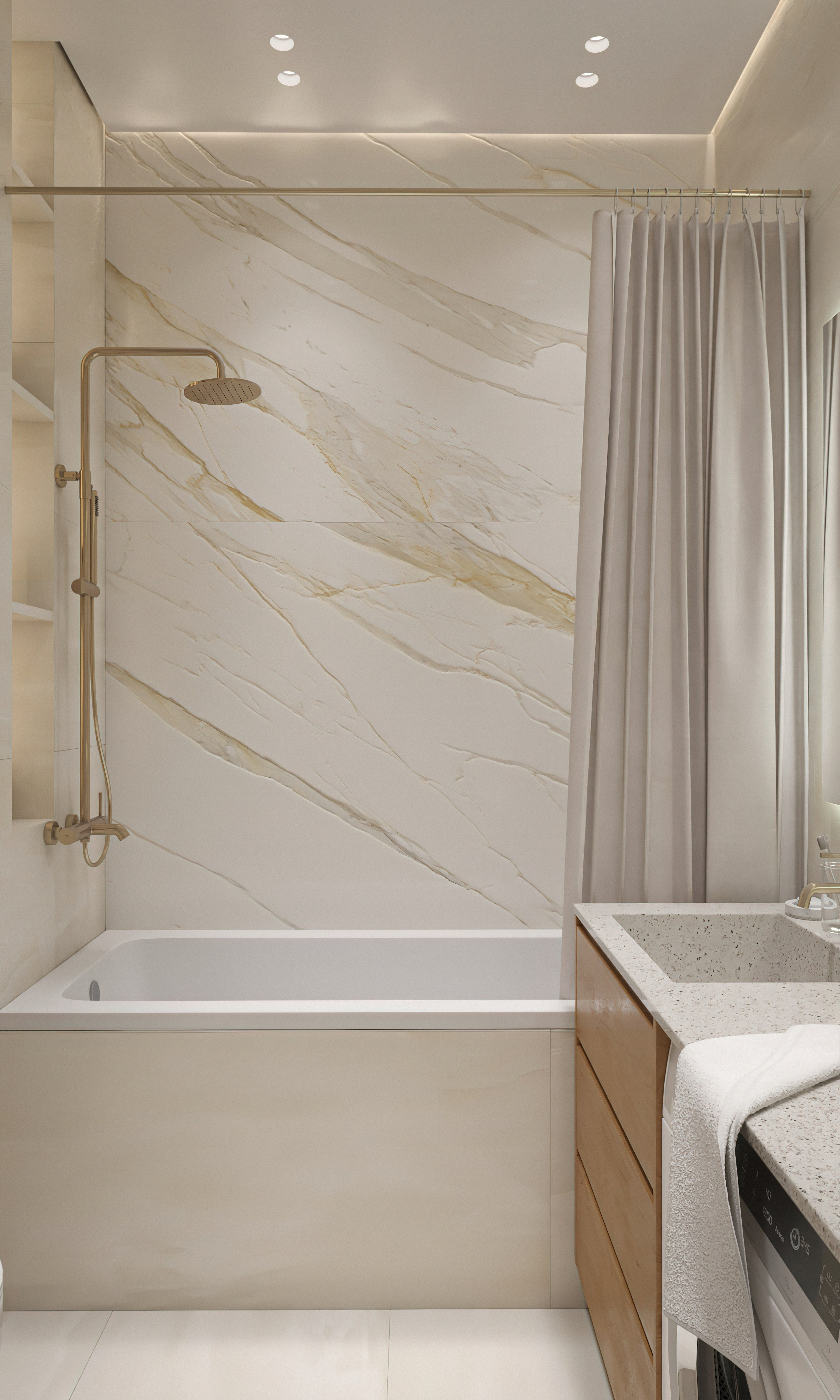 Квартира 44 кв. м. Юлия Григорьева — 3D визуализатор