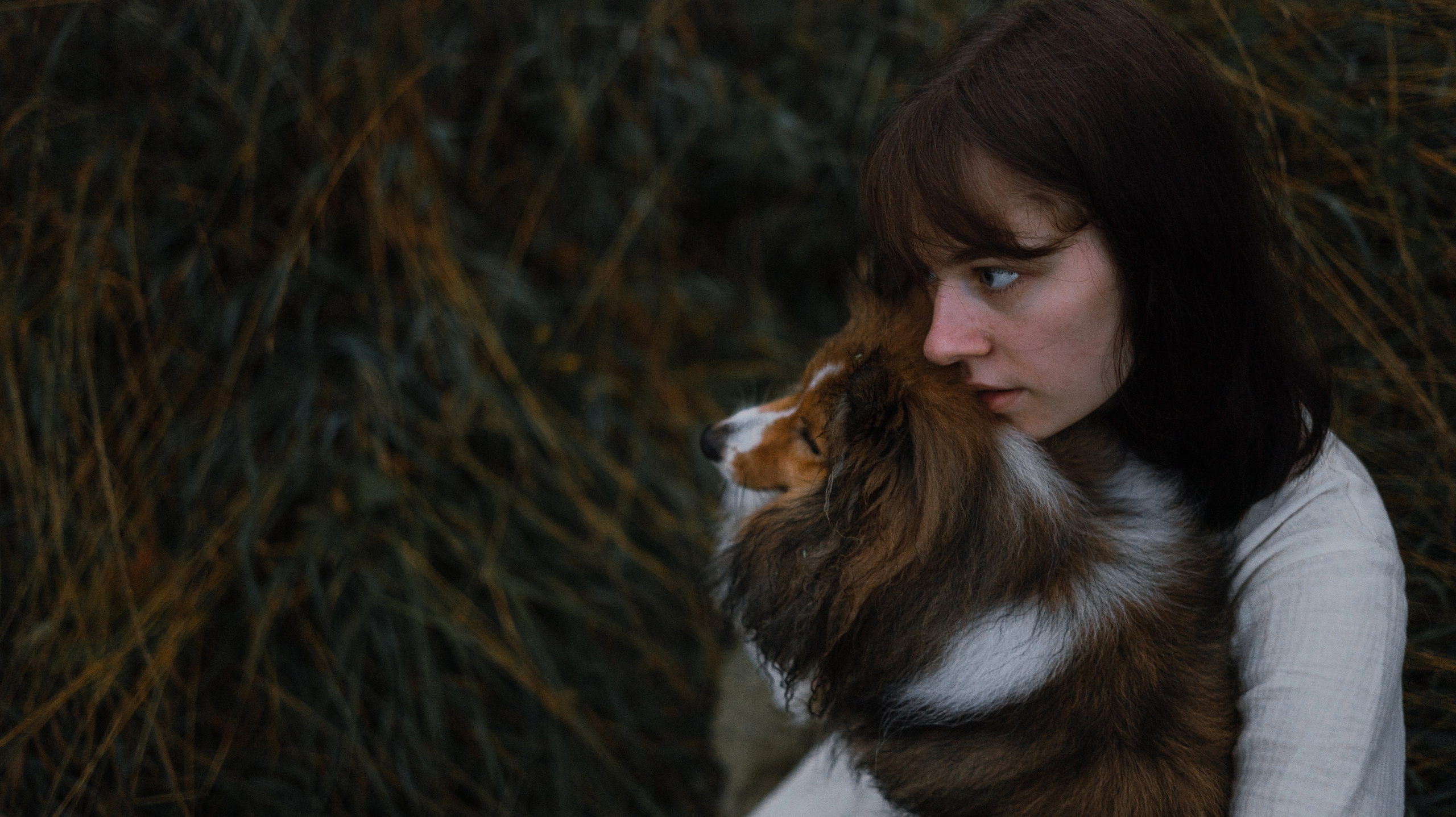 Аня и Скай. Фотограф-анималист Богданова Полина