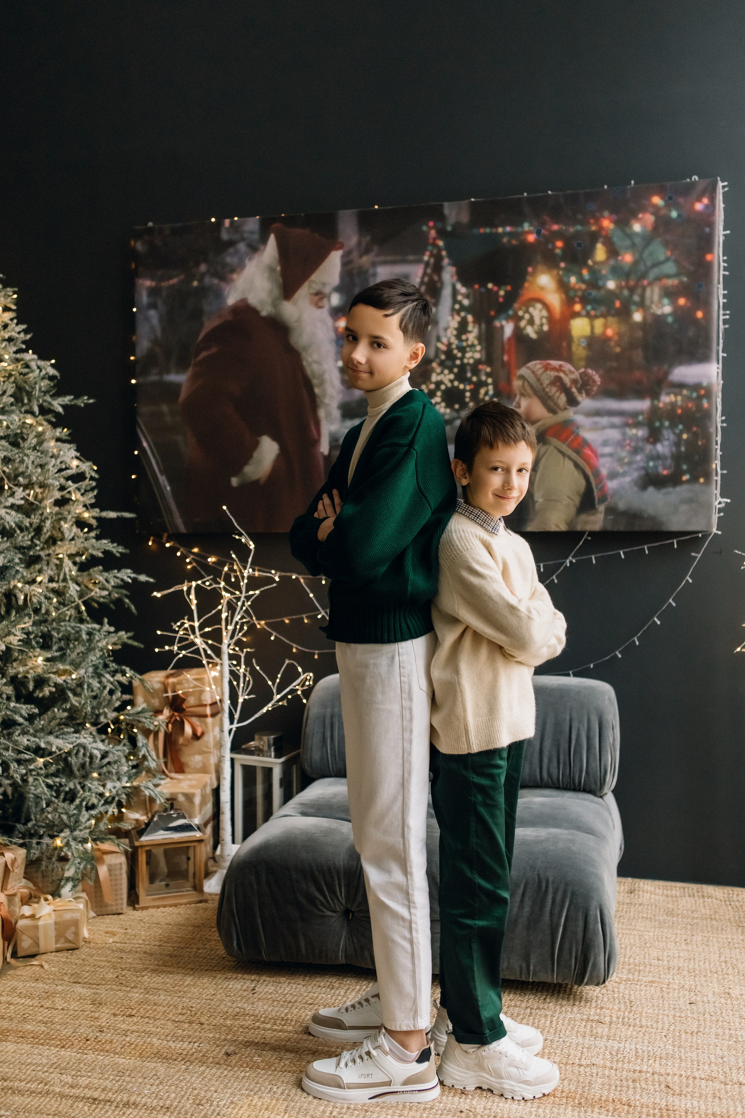 Надя, Макс и Матвей. Фотограф в Москве Ольга Сатони