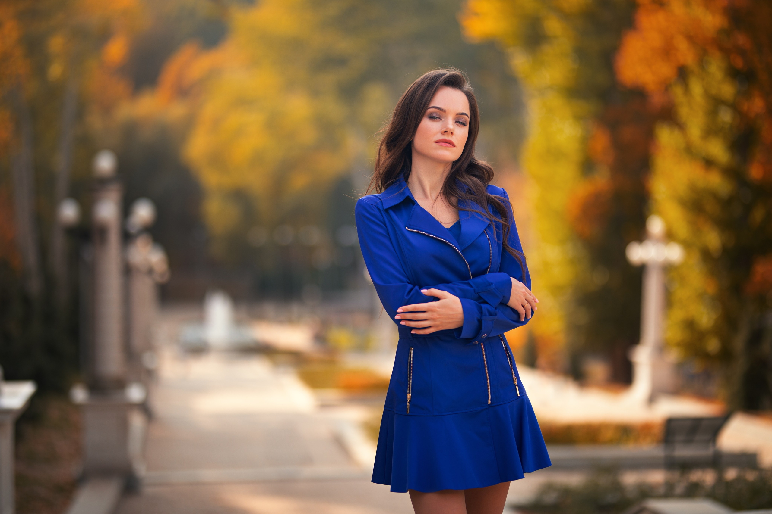 Осенняя фотосъемка с Екатериной в парке для «себя»