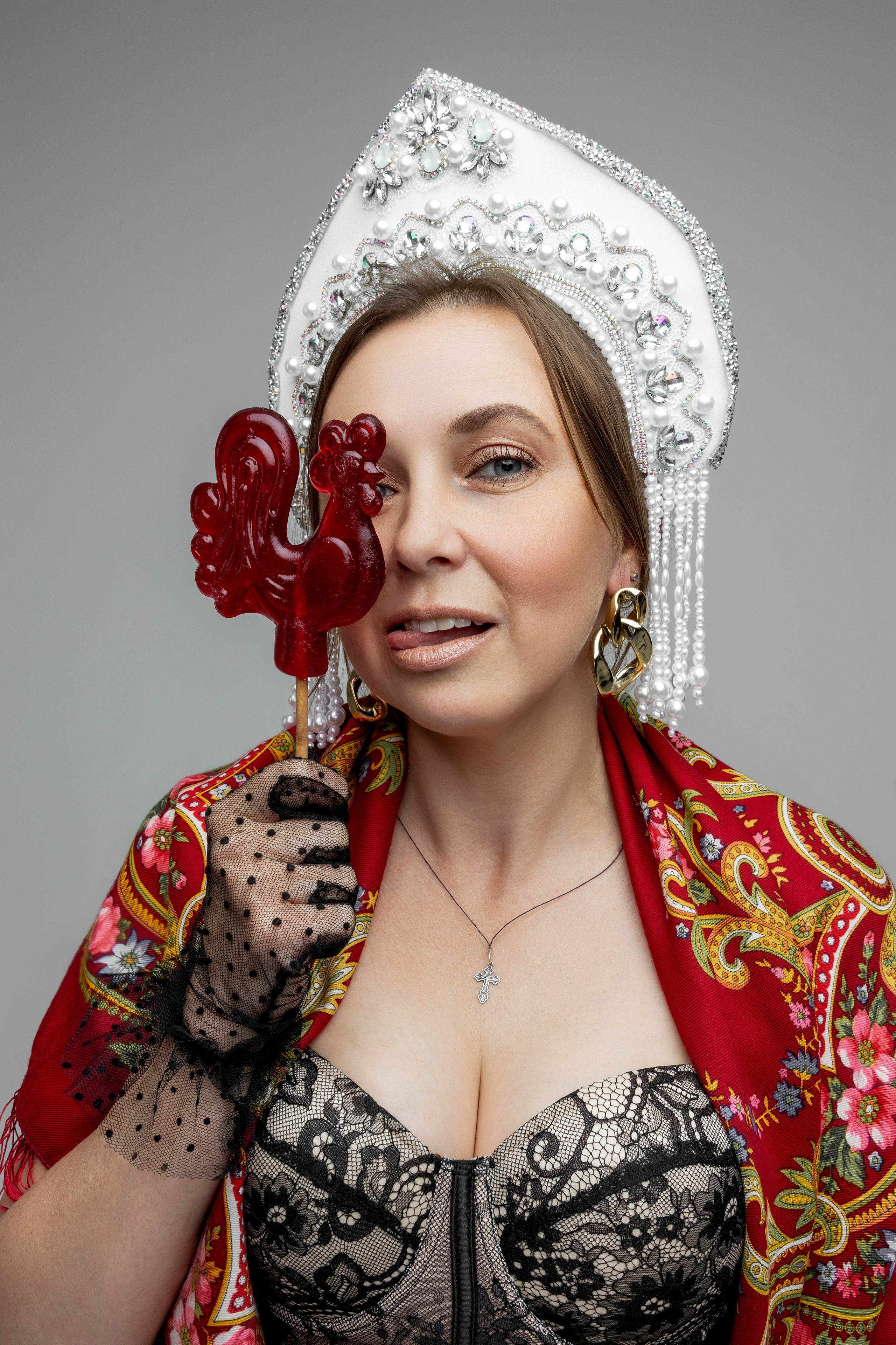 Съёмка предметов украшения в «Русском» стиле. Фотограф Екатерина Голицына
