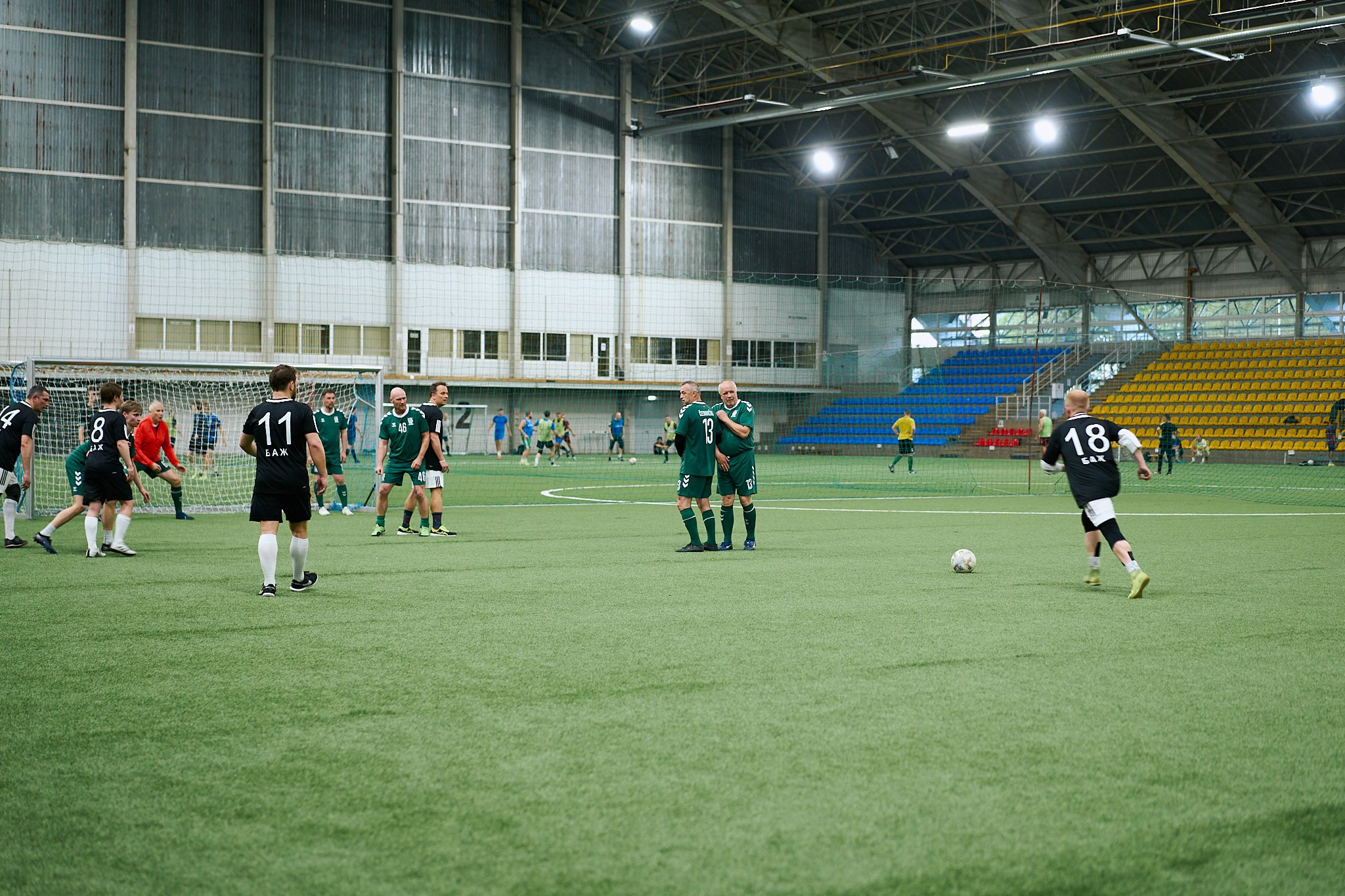 Friendly football match: Seimas of the Republic of Lithuania vs. Sviatlana Tsikhanouskaya’s Office. Photographer in Vilnius