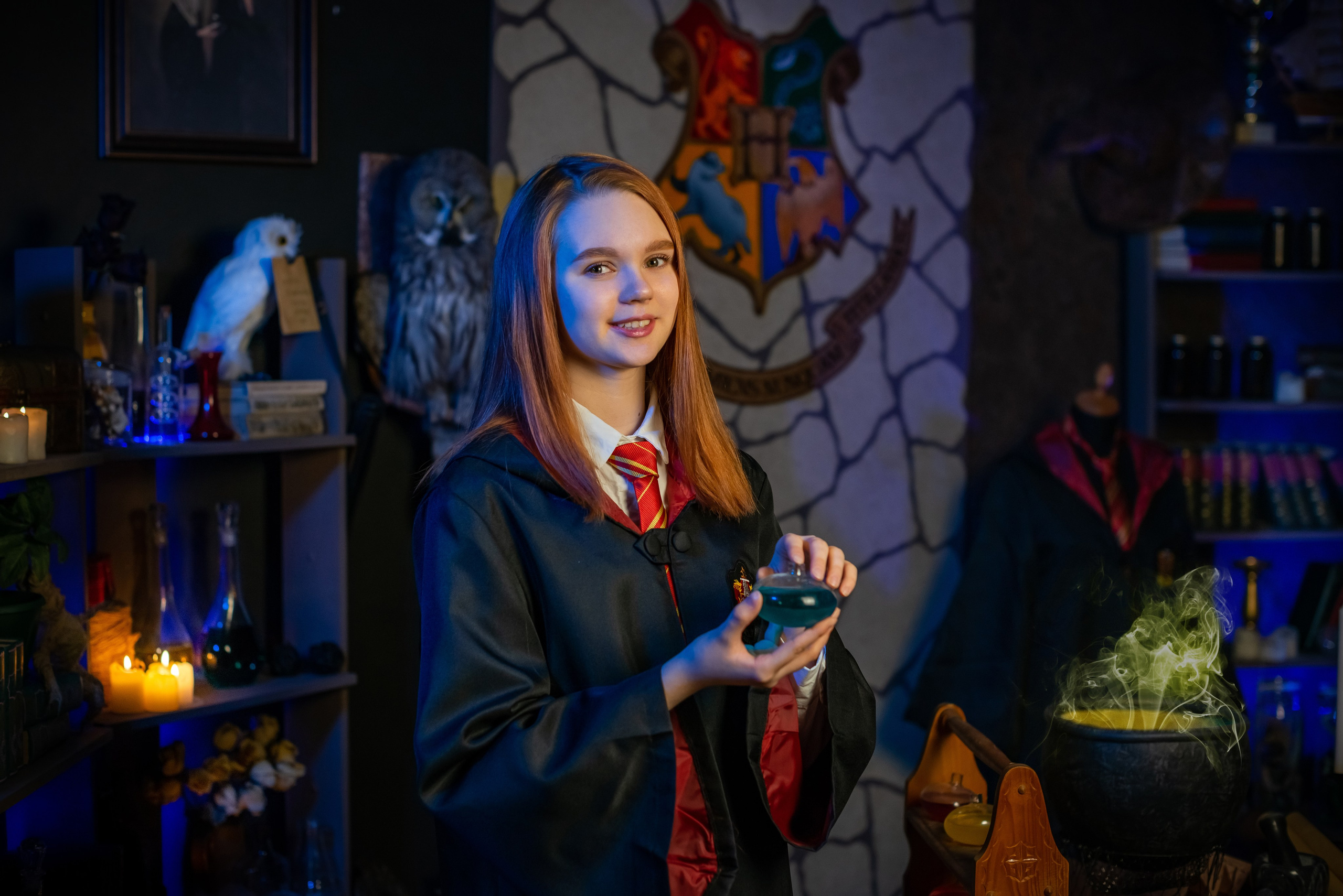 Хогвартс. Татьяна Гойда портретный и семейный фотограф Ленск. Выпускные альбомы