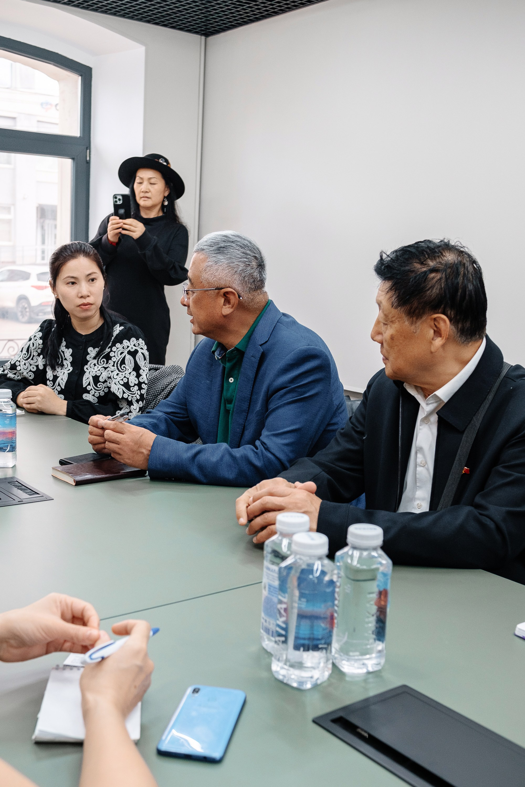 Делегация Китая в Ивановской текстильной компании