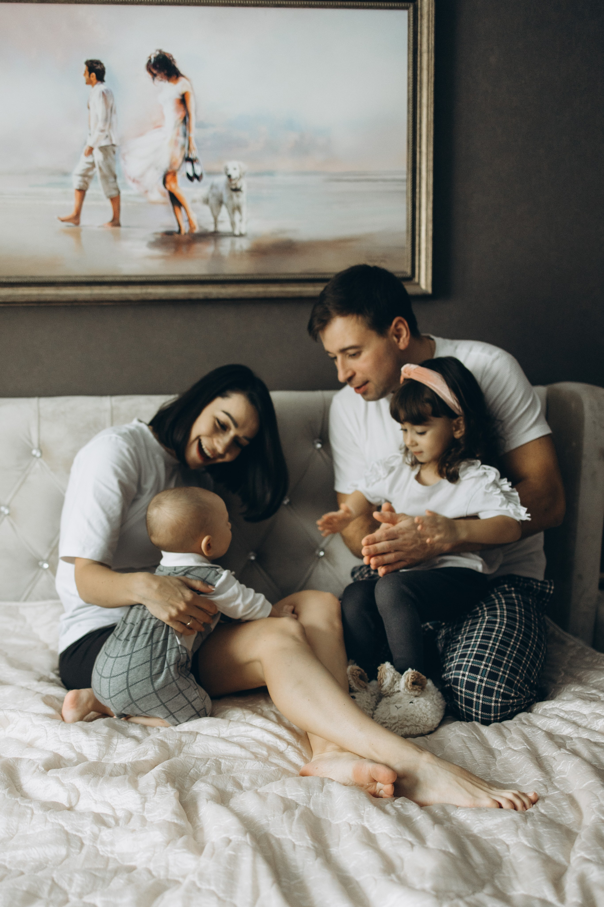 Маша, Женя, Ариана и Мирон. Семейный фотограф в Москве Виктория Ястребинская