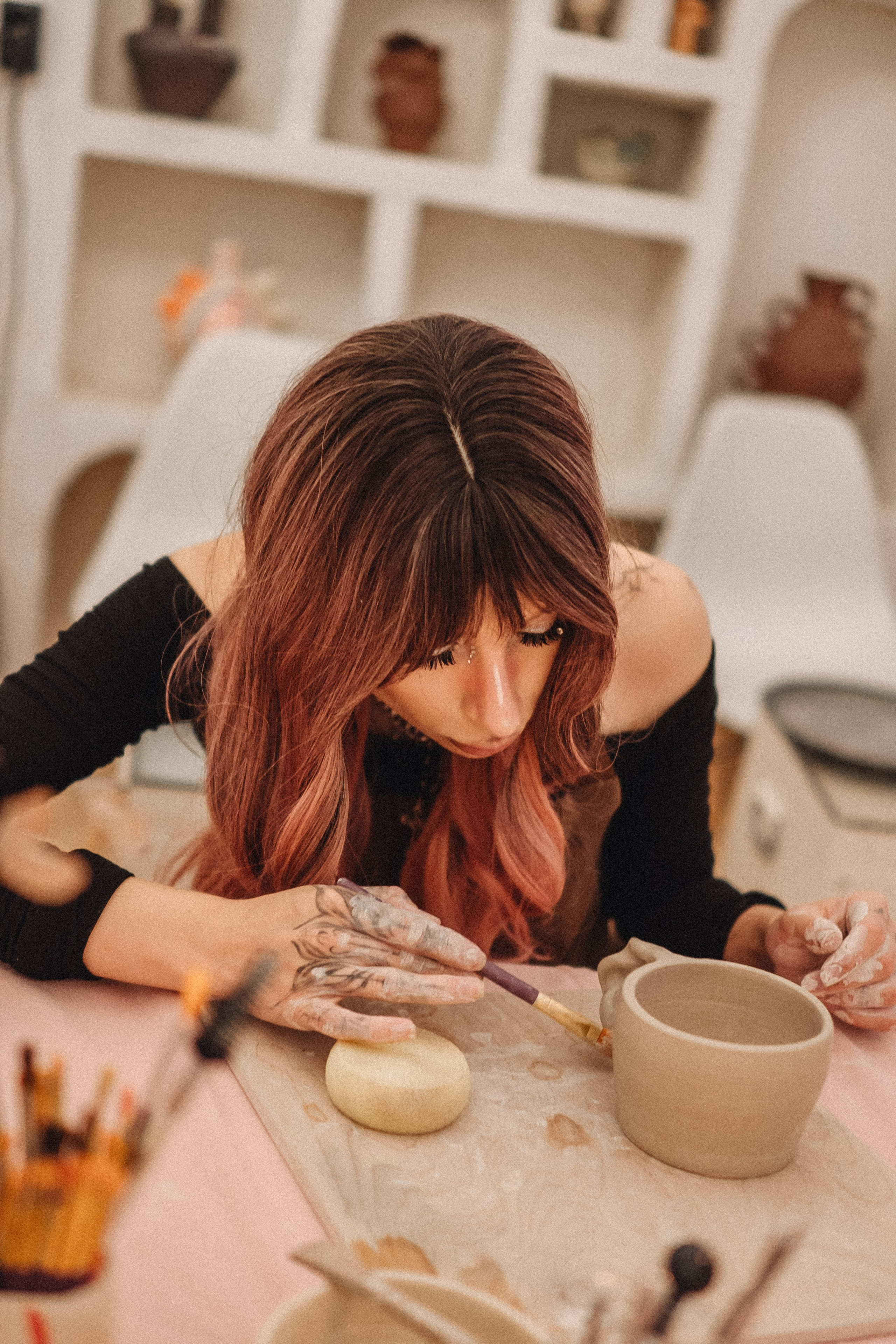 СВИДАНИЕ В ГОНЧАРНОЙ МАСТЕРСКОЙ. Профессиональный фотограф, Санкт-Петербург — Виктория Богомолова