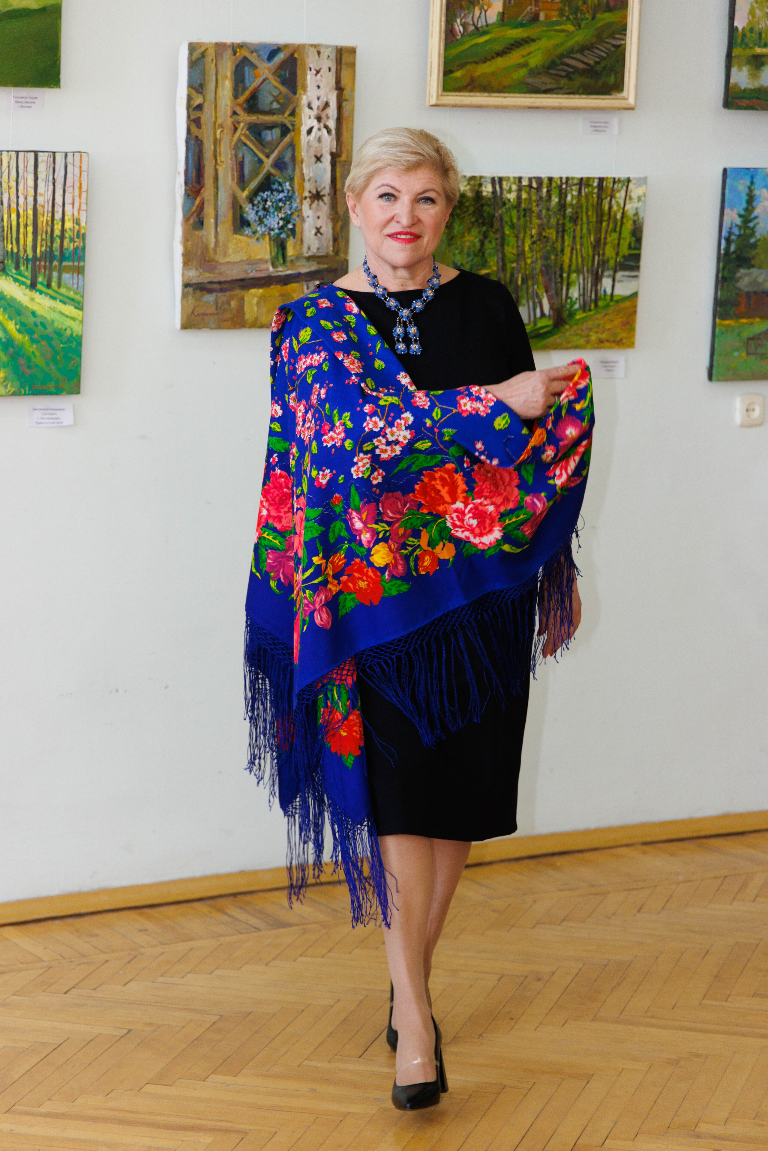 Всероссийский пленэр художников в доме-музее Ильи Репина, 2025. Коллекционер и искусствовед Олеся Ястребова