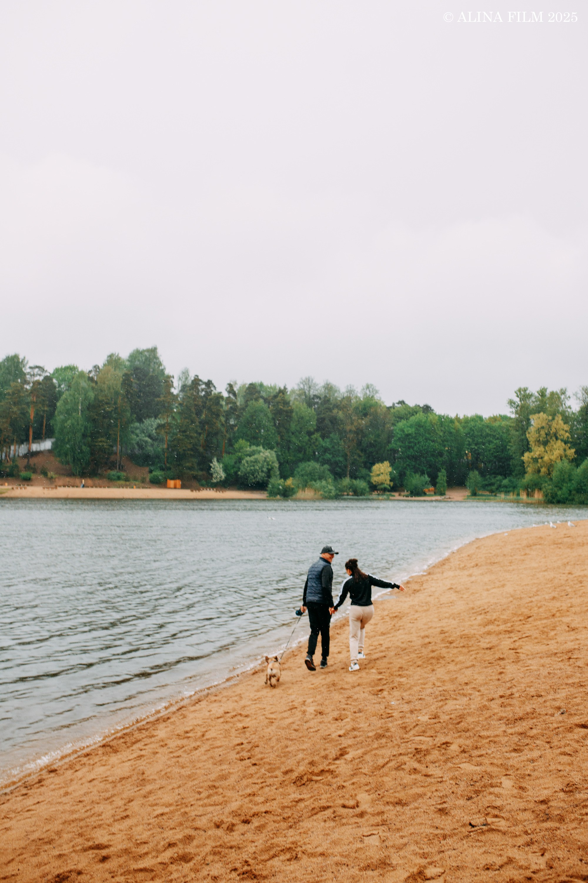 Фотосессия в дождь на Озерках. Фотограф в Санкт-Петербурге Alina Film