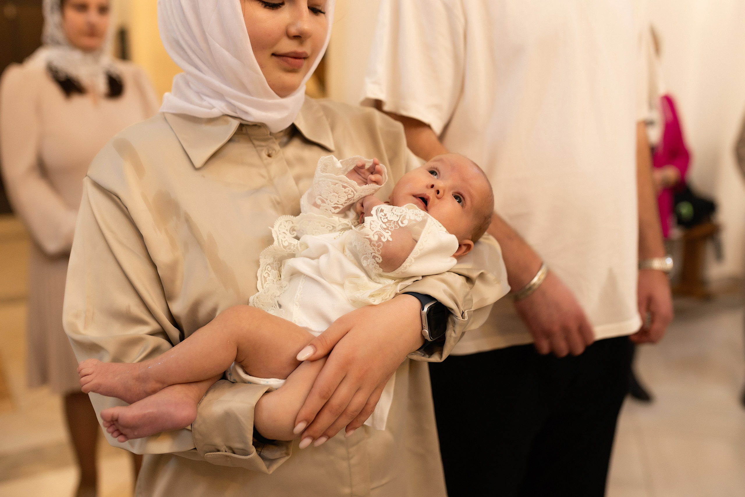 Таинство крещения Алисы. Фотограф в Железнодорожном и Балашихе