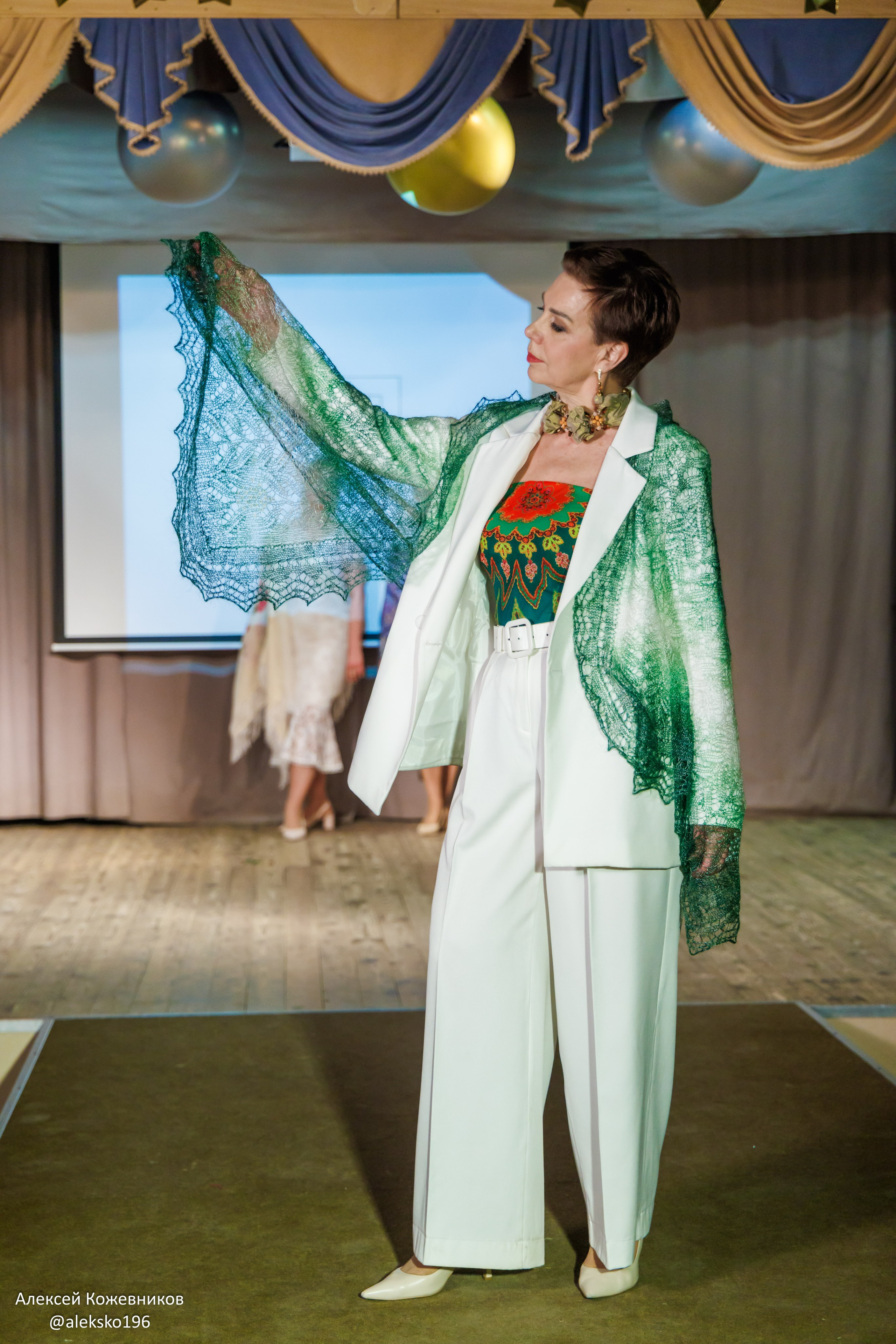 Фестиваль моды «Многогранный блеск под любым углом», 2025. Коллекционер и искусствовед Олеся Ястребова