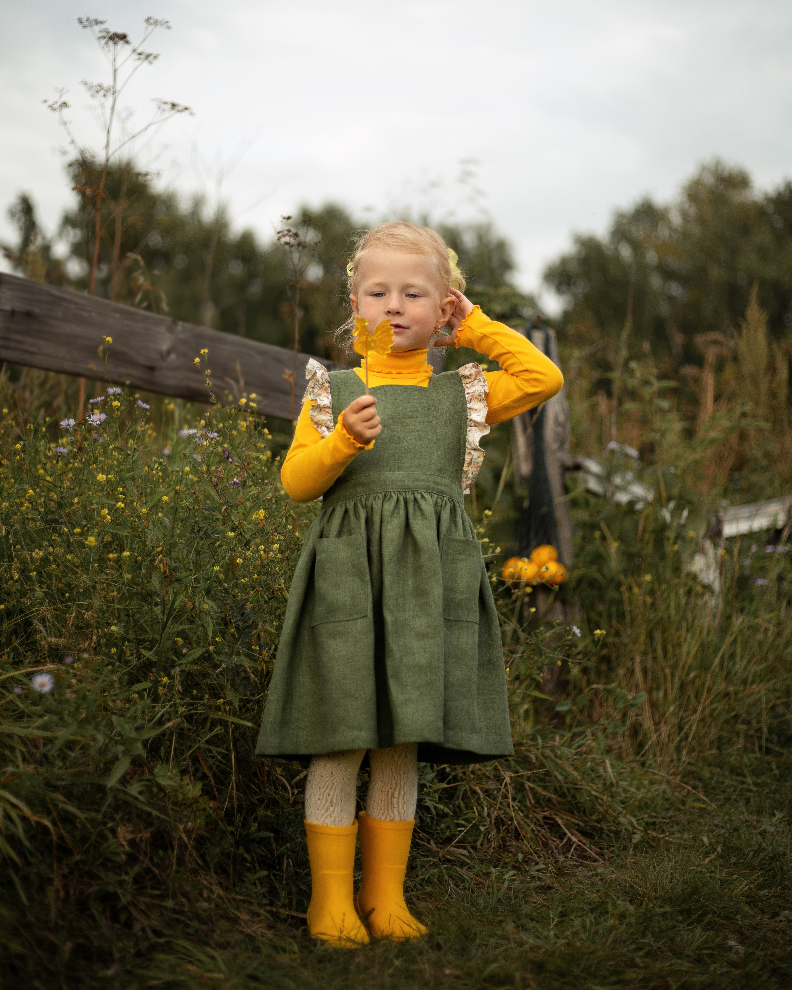 Художественный портрет на свежем воздухе. Фотограф в Новосибирске Краснова Евгения