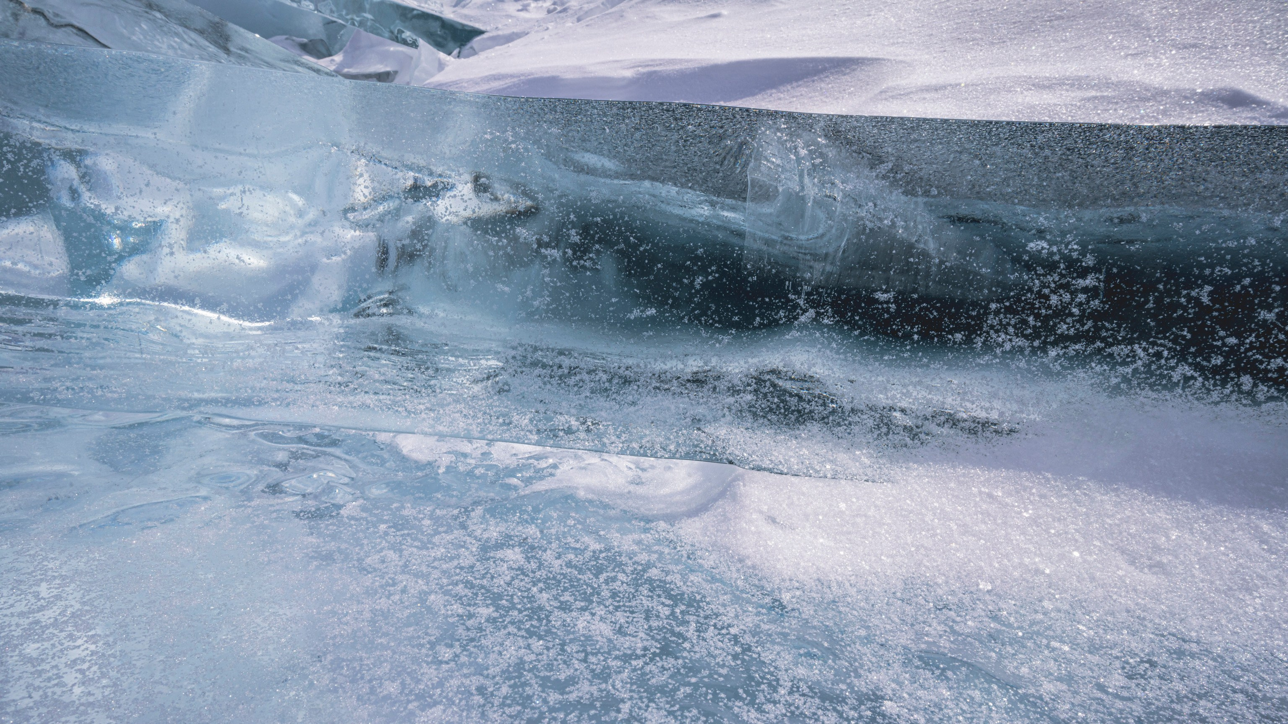 Байкал (март 2021). Фотограф Сергей Танков