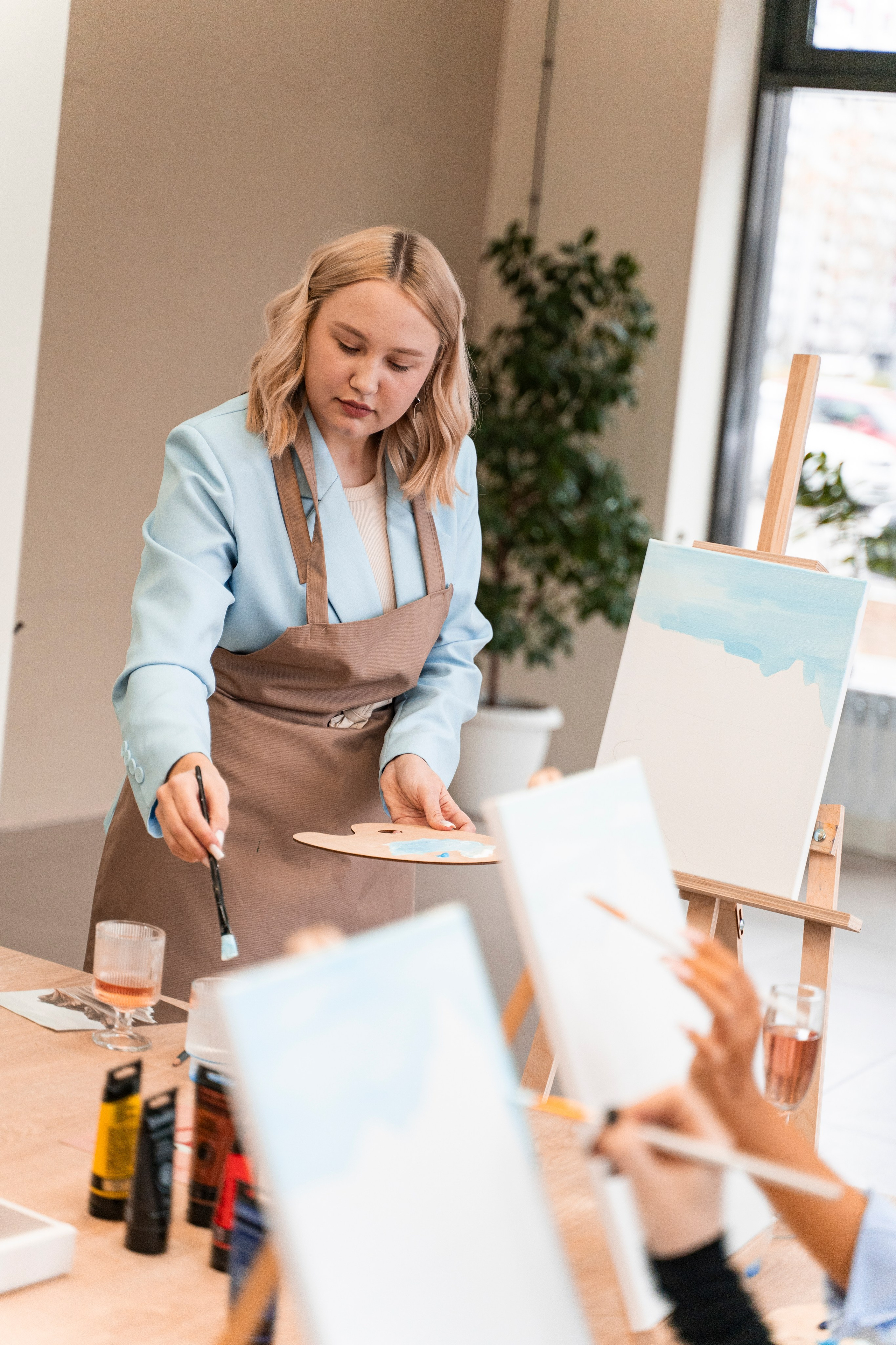 Мастер-Класс по рисованию. Фотограф Москва | Анна Мальцева