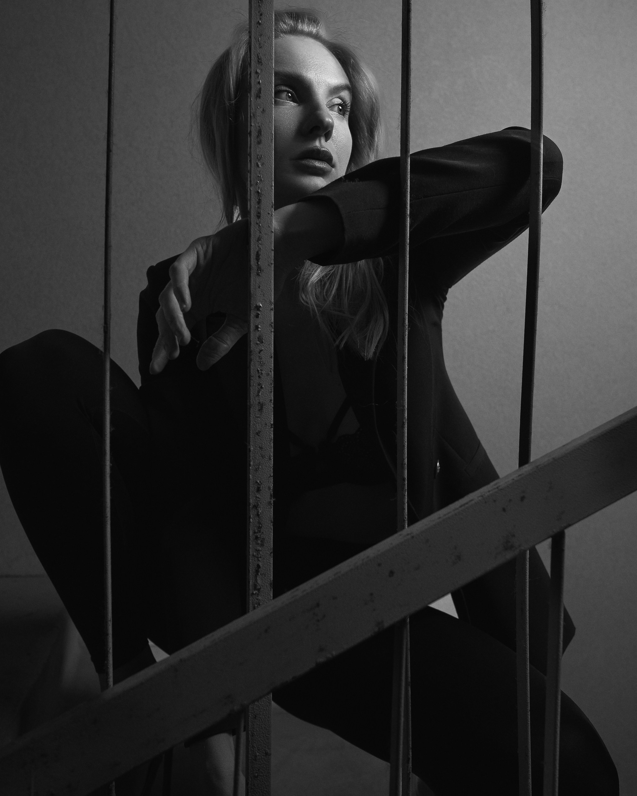 Фотосессия в подьезде). Фотограф в Москве — Евгений Мельников