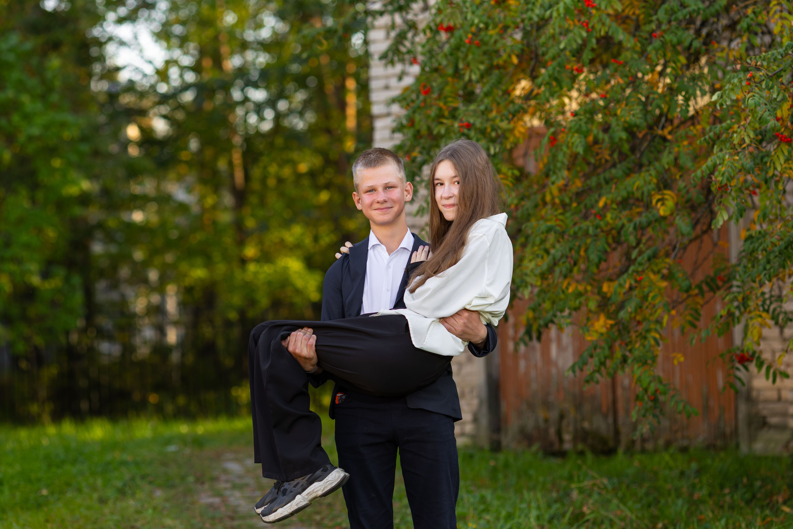 Школьная съёмка. Семейный и детский фотограф Анна Петракова