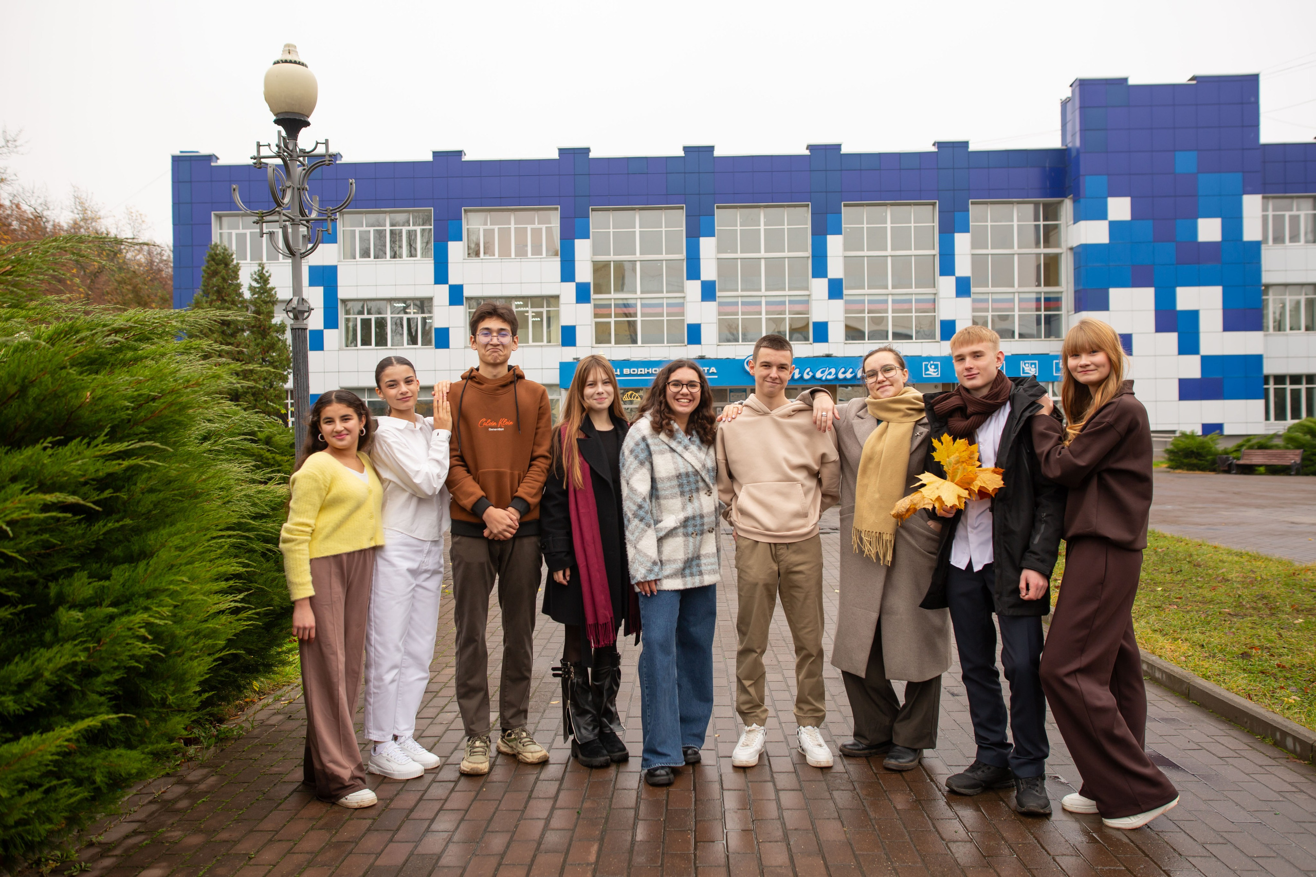 Поздняя осень в парке. Семейный и детский фотограф Анна Петракова