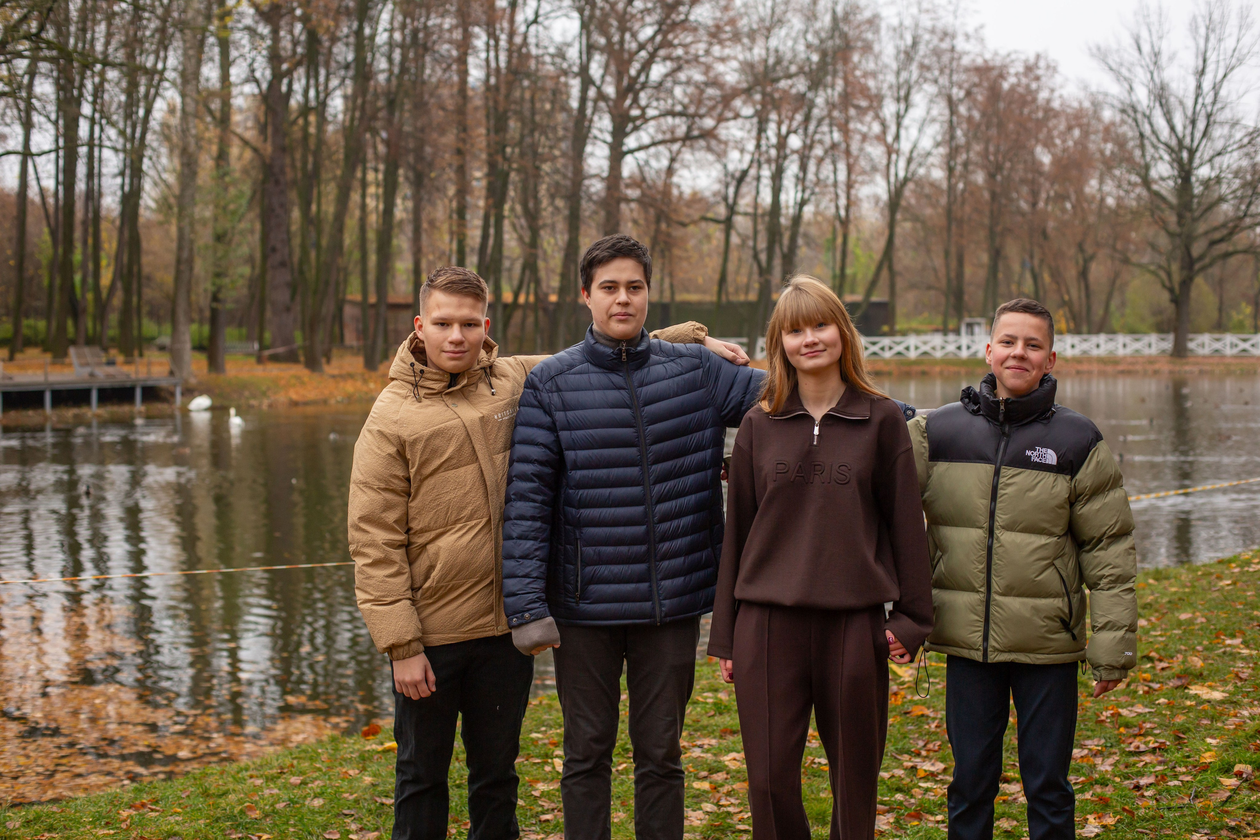Поздняя осень в парке. Семейный и детский фотограф Анна Петракова