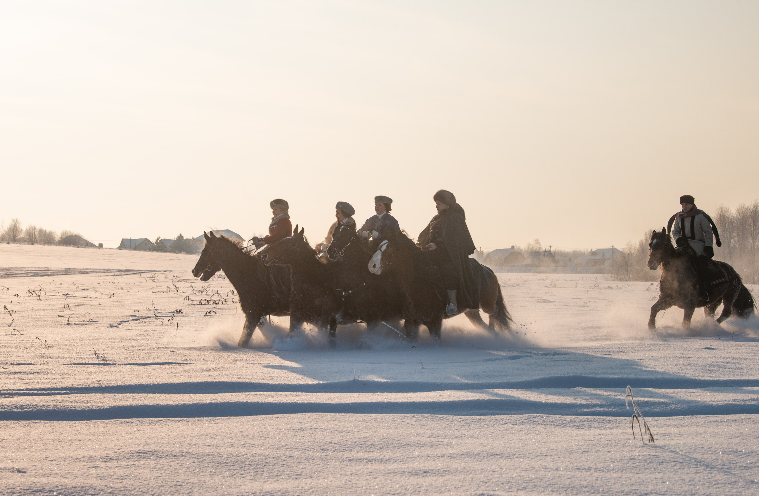 Псовая охота Аванпост. Конный фотограф в Саратове Юлия Иванова