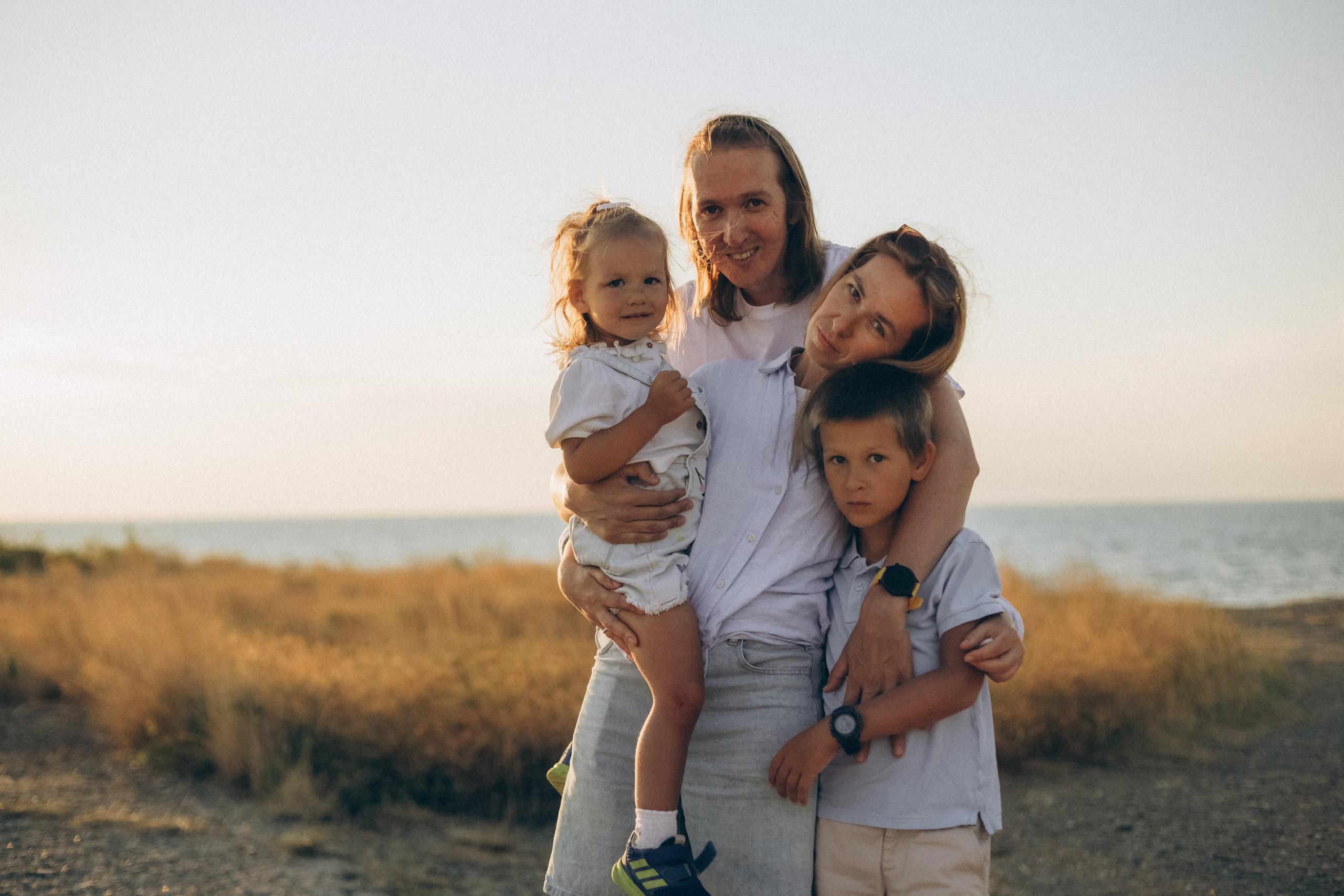 Татьяна, Алексей, Сергей и Аврора. Семейный фотограф Анапа