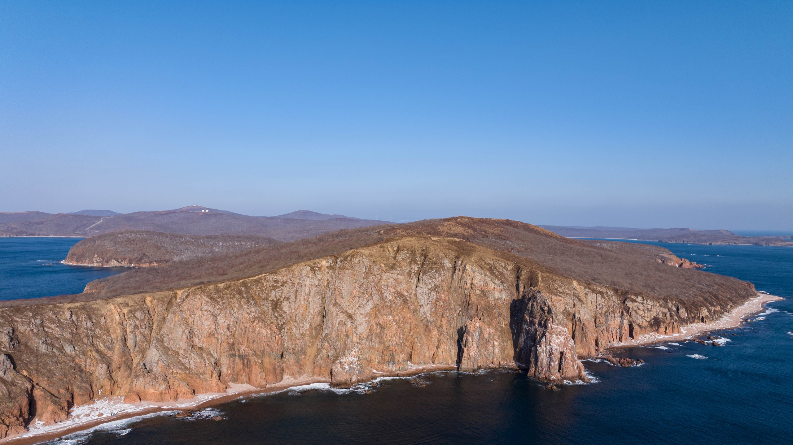 Остров Шкота. Турист оптимист