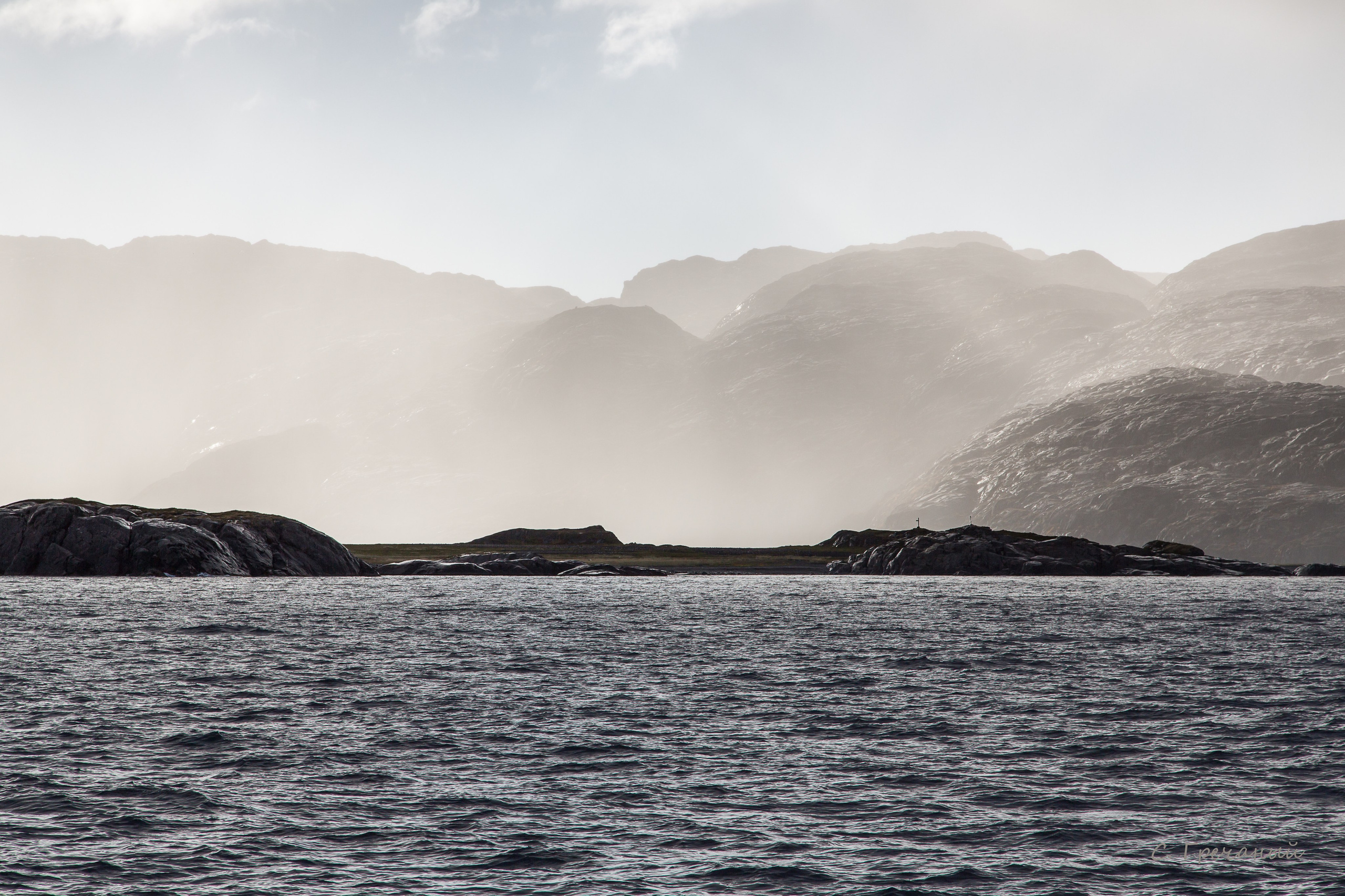 Фиорд Долгая щель. Пейзажи Крайнего Севера. Баренцево море, Рыбачий, Средний, Немецкий