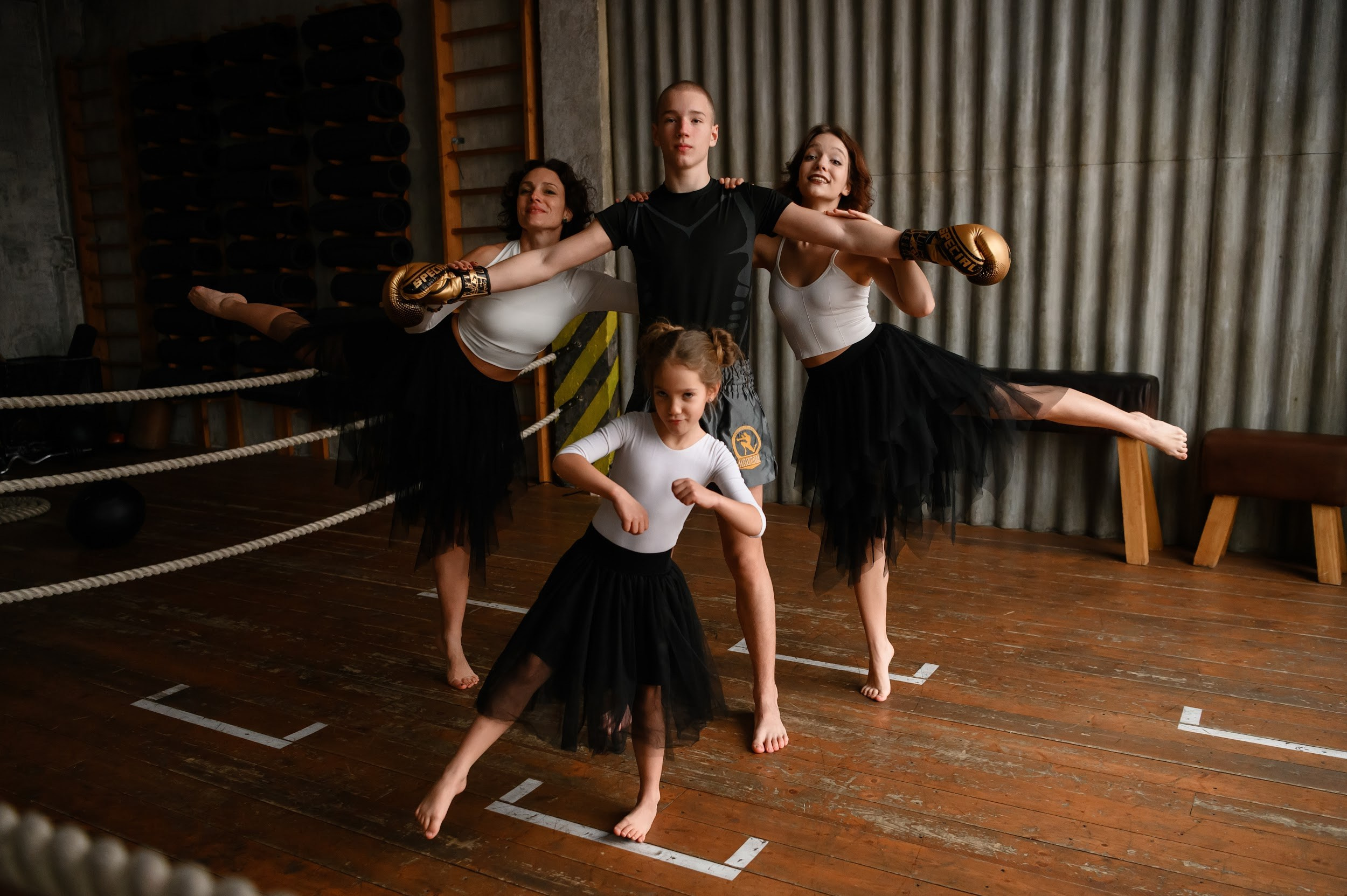 Спортивная семья. Фотограф Марина Росси