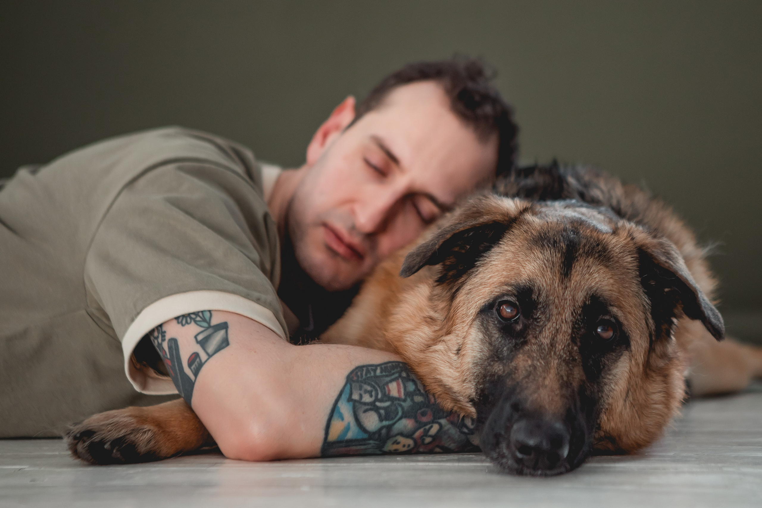 Игорь и Лора. Семейный фотограф анималист Мария Крючкова
