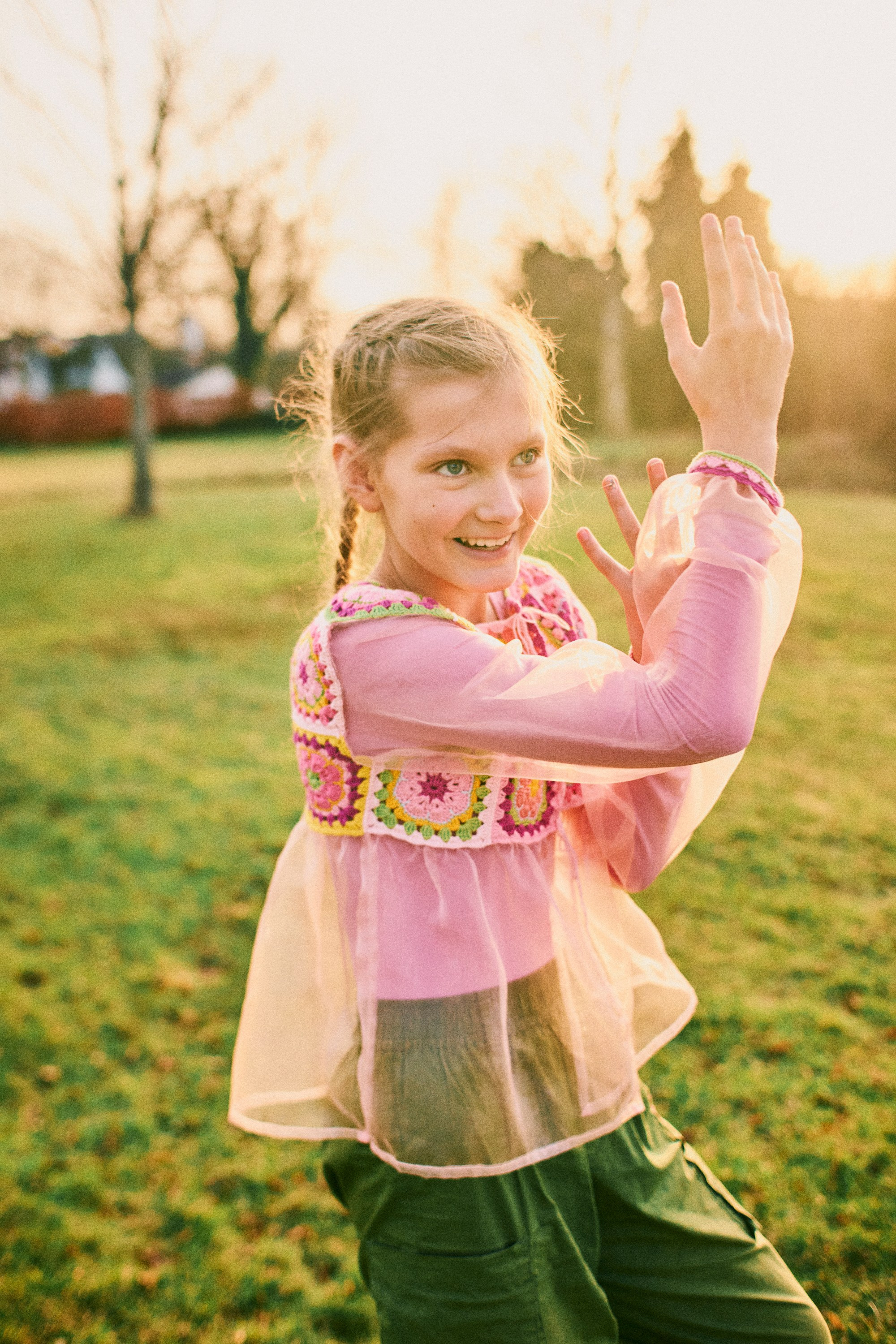 Blossom blouse. Vutitsa