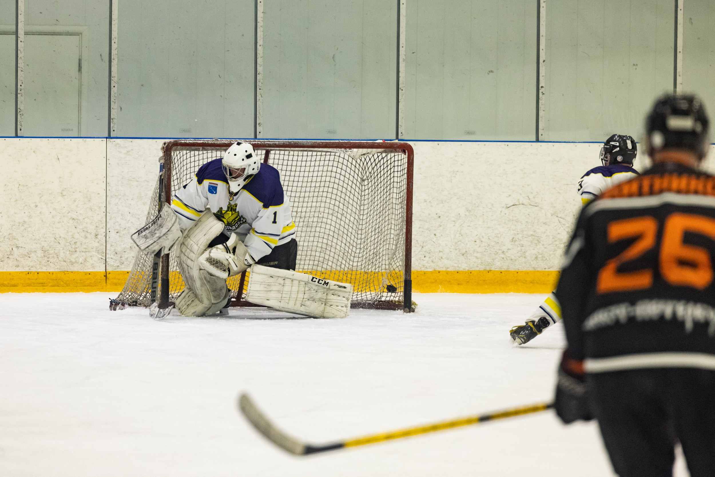 ХК Бульдозер — ХК Добрыня. Фотограф Александр Заломаев