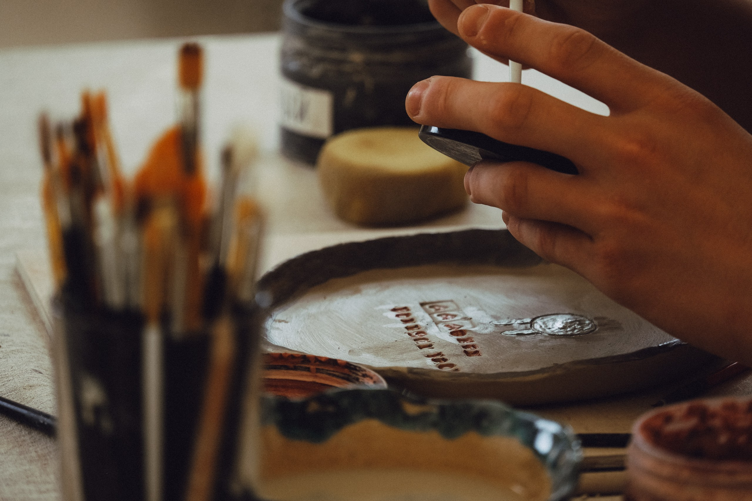 Любовь в студии лепки. Профессиональный фотограф, Санкт-Петербург — Виктория Богомолова