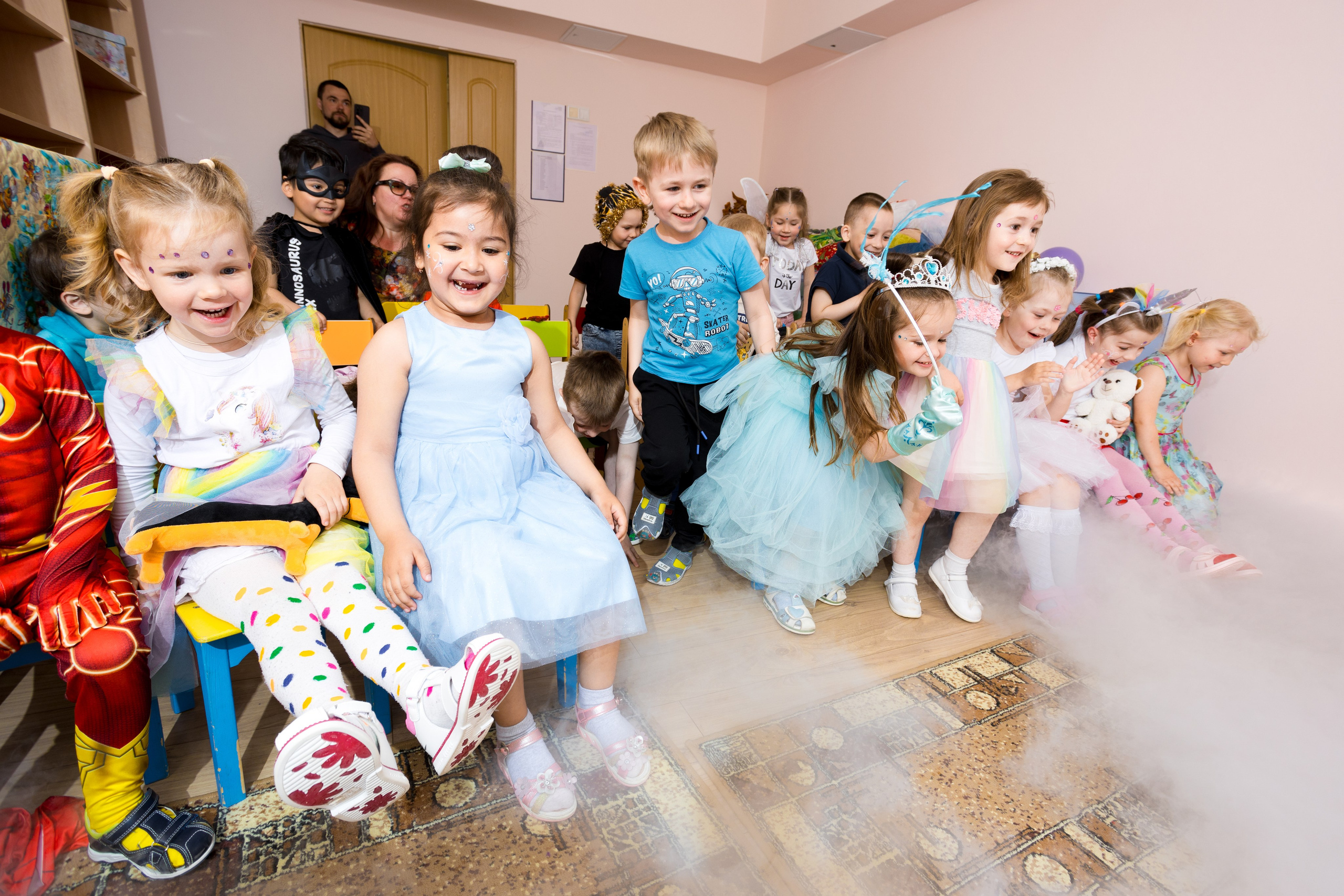 В садике. Photomantis