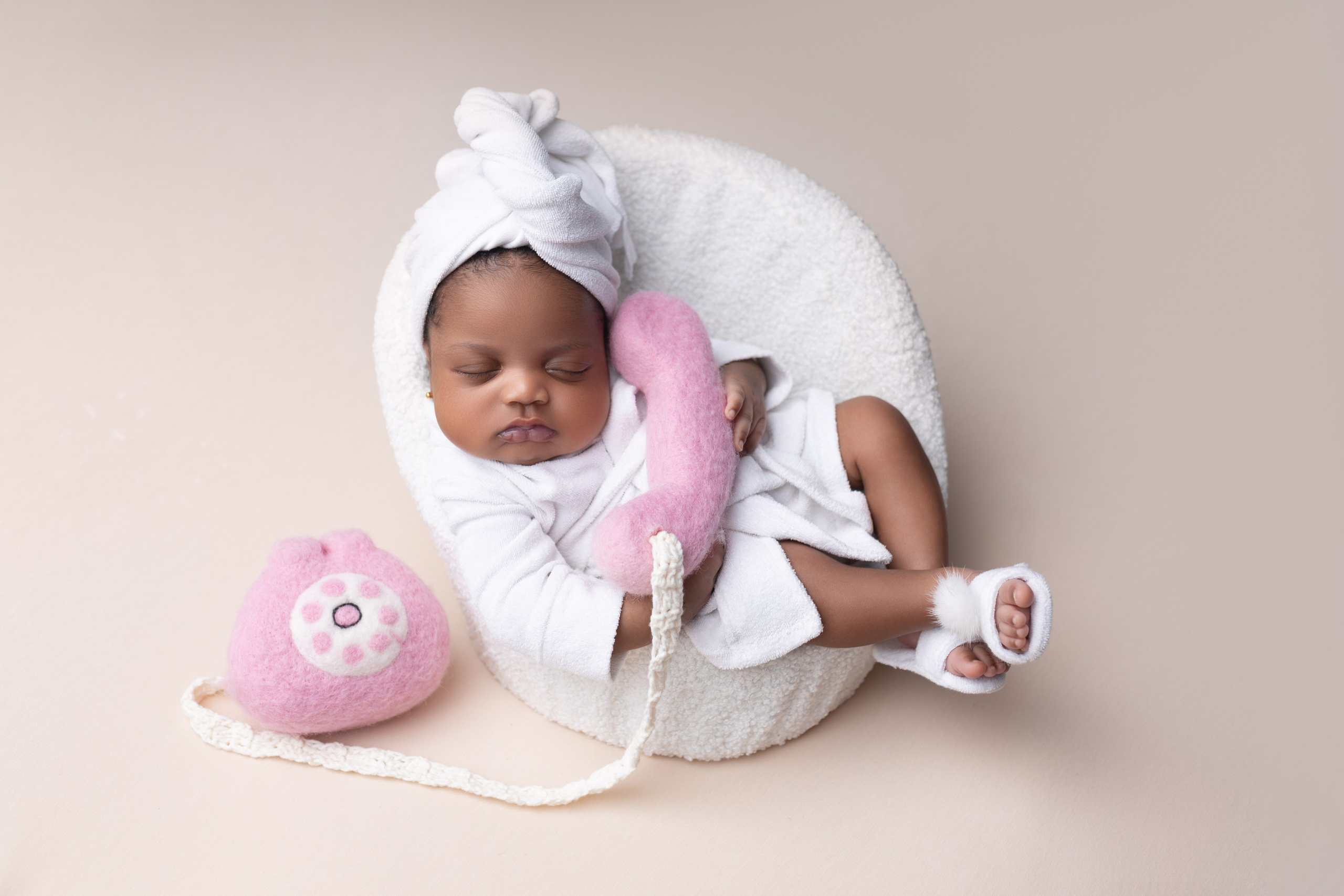 Newborn девочки. Фотограф новорожденных Модяева Ирина