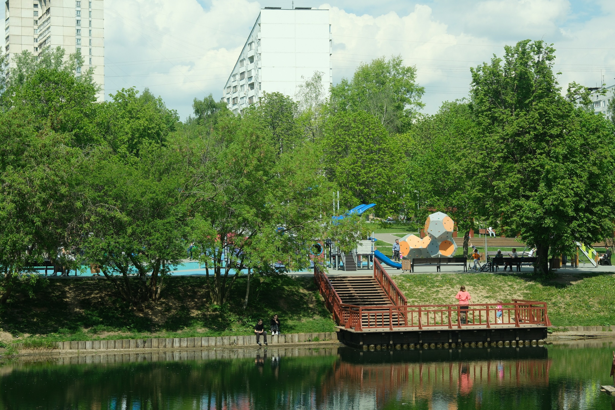 Кировоградские каскадные пруды 2024. Улица, люди, жизнь…