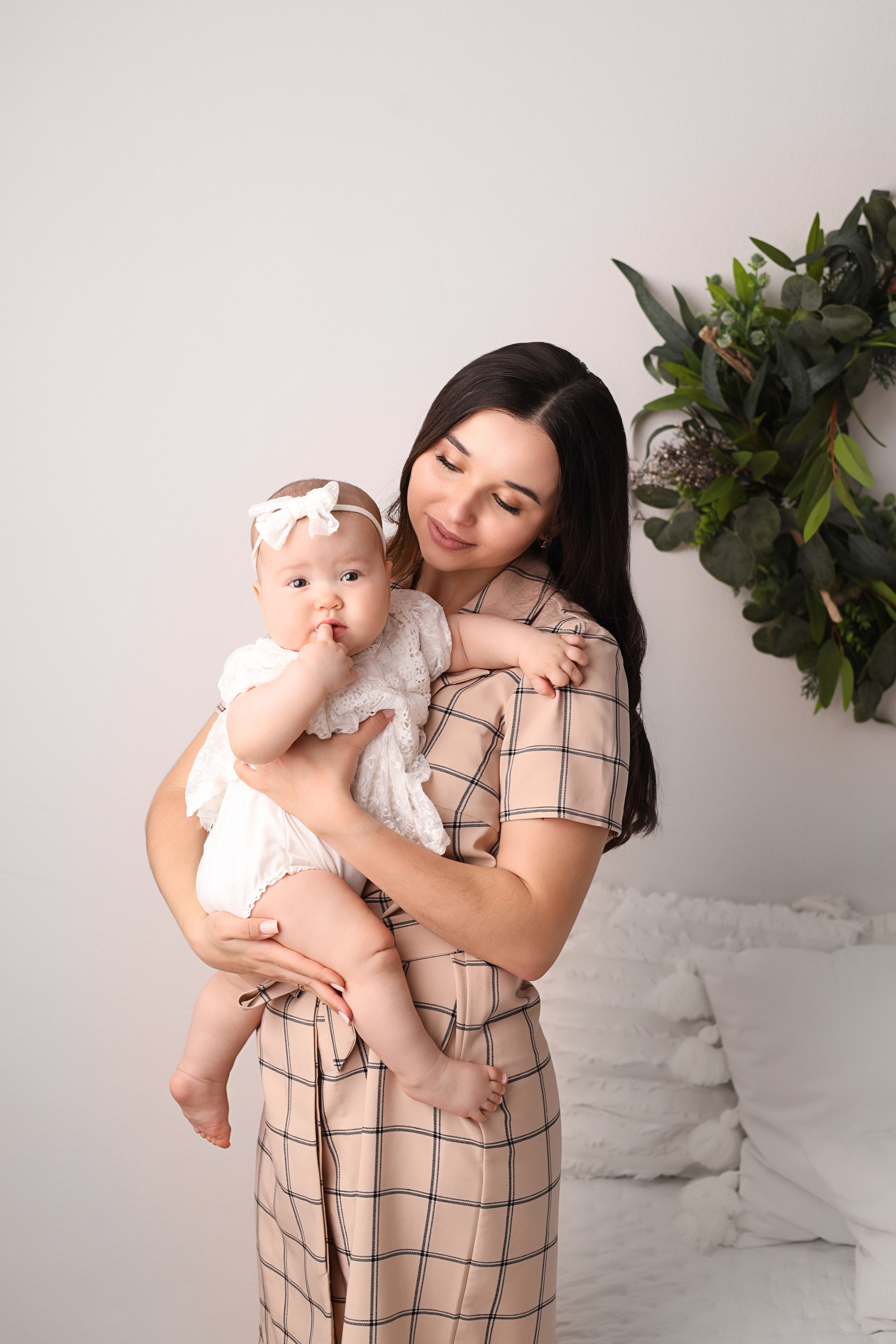 Соне 6 месцев. Фотограф новорожденных Москва. Ньюборн фотограф Москва