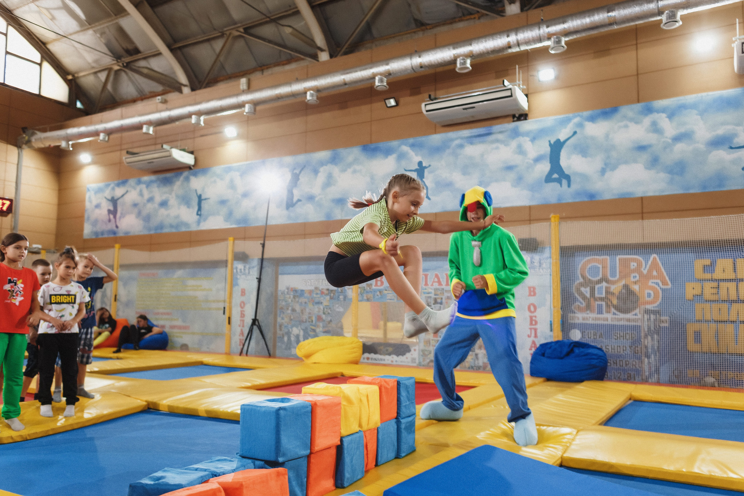 Веселые моменты: День рождения Даниила в 'В облака' Таганрога. Свадебный и семейный фотограф в Таганроге Бакарюк Антон