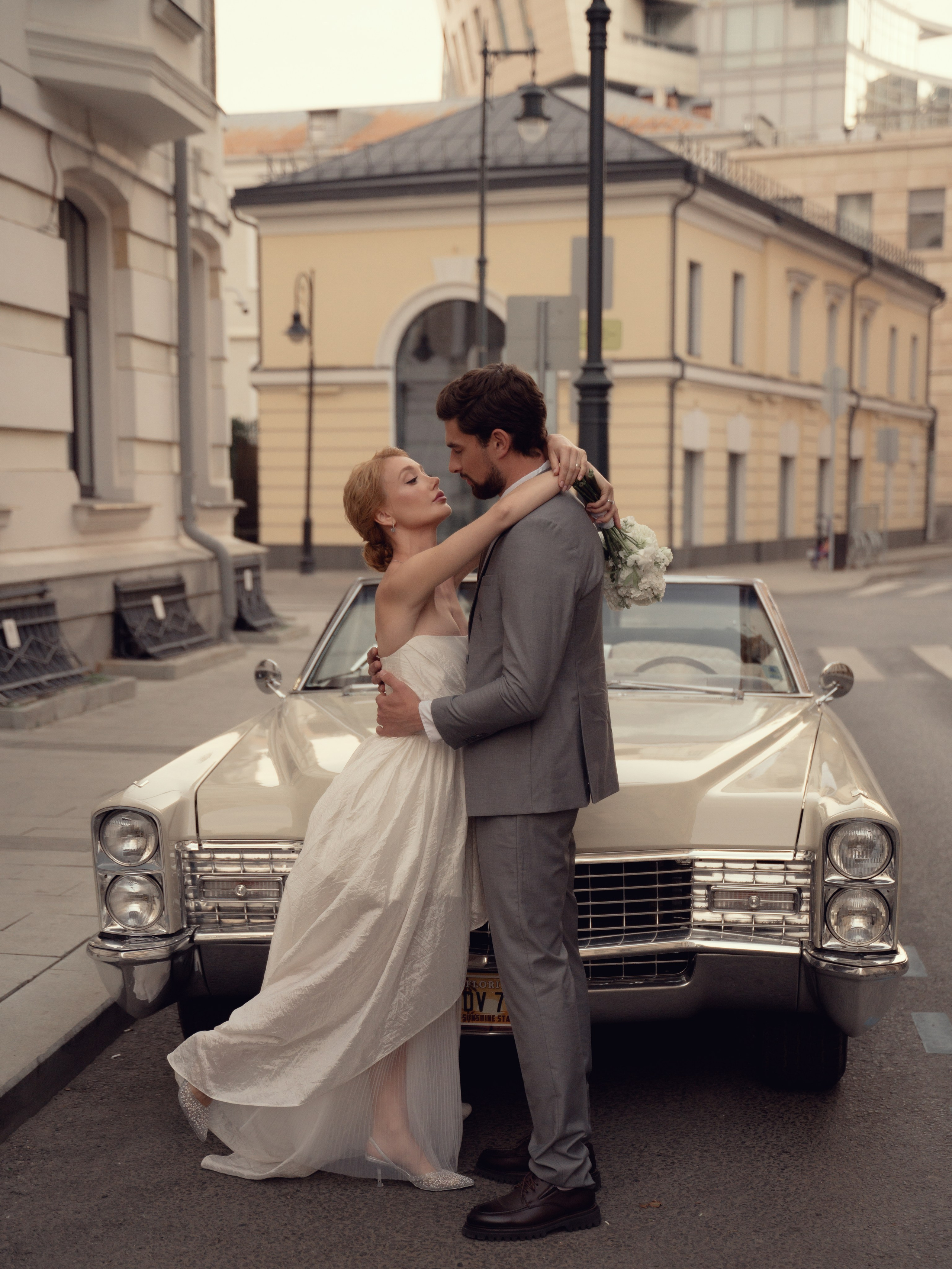 Свадьба с кабриолетом. Фотограф Ямбикова Ксения в Москве