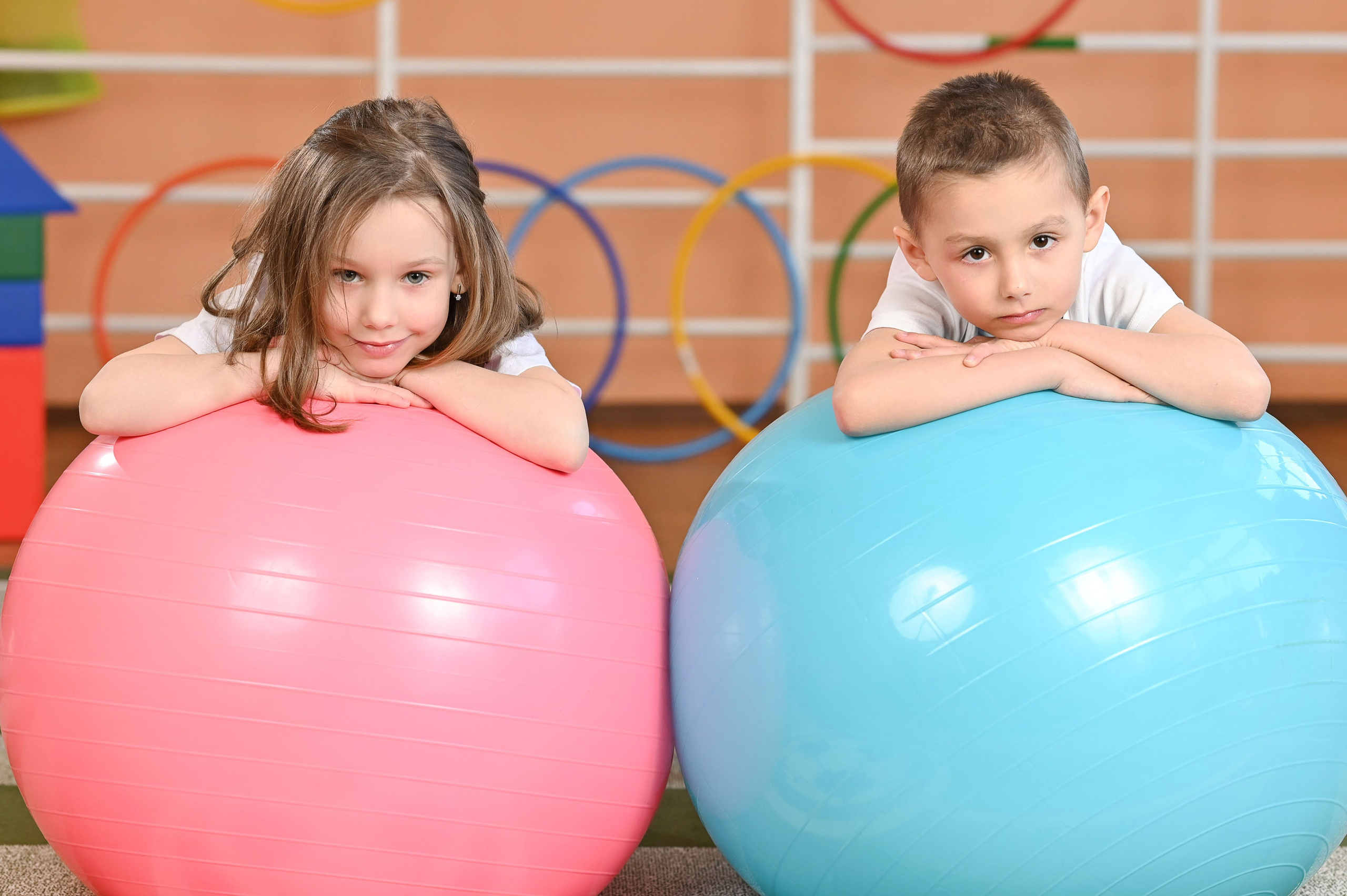 Детский сад на физкультуре. Семейный фотограф в г. Воскресенск Наталия Молева