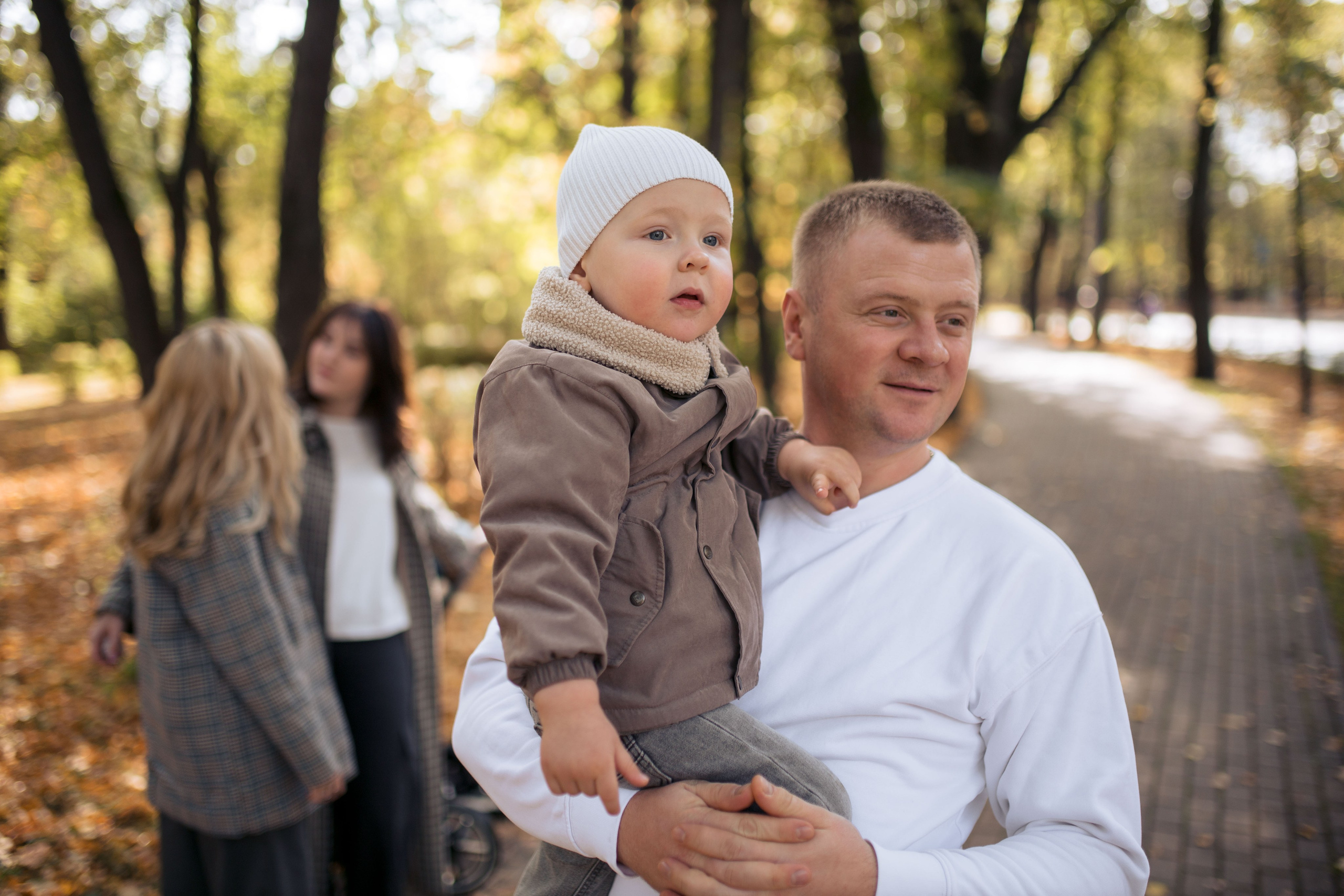 Семейная фотосессия в парке, прогулка по парку. Фотограф Валерия Горбунова Подольск Бутово Видное Щербинка