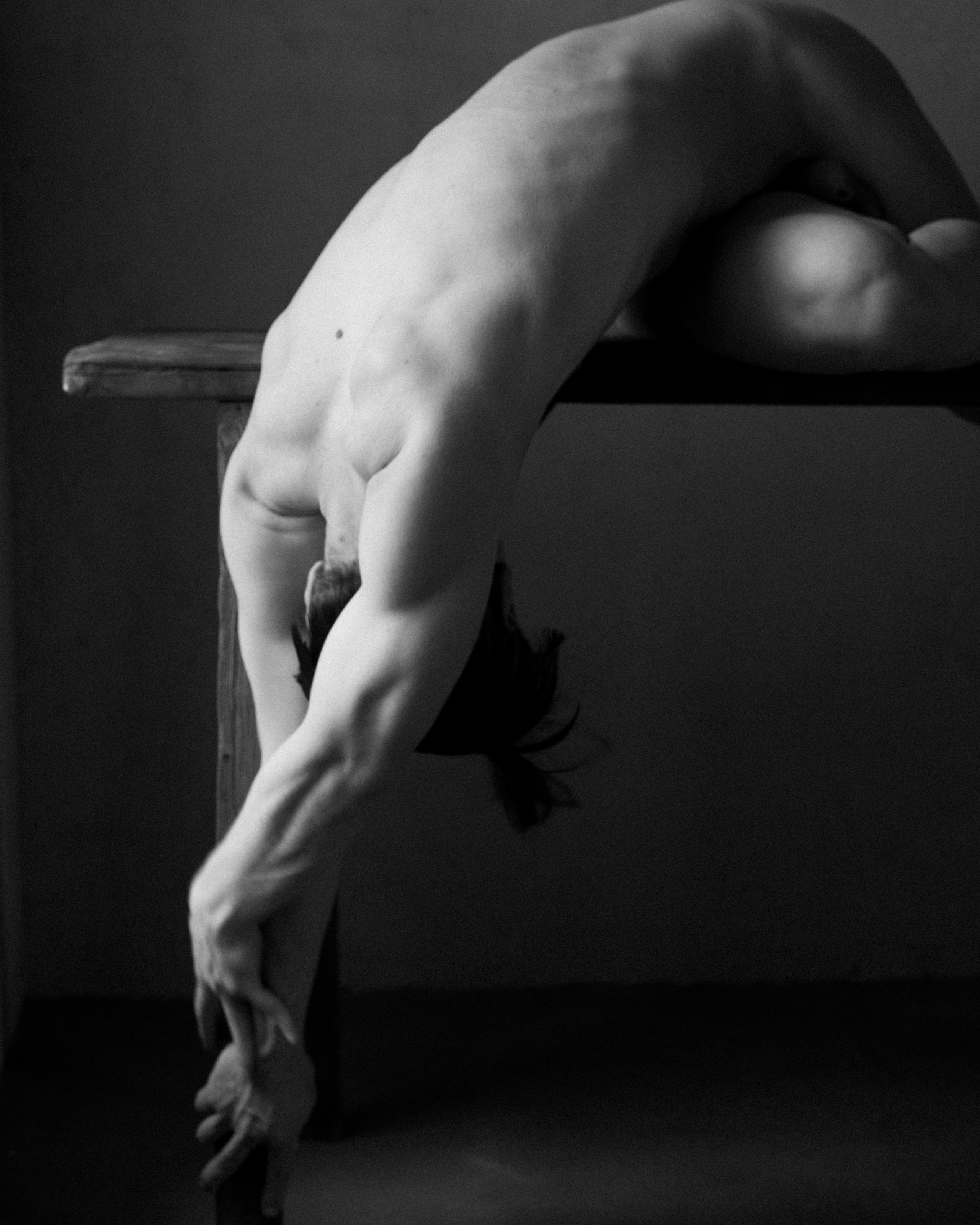 Ню в студии. Фотограф Елизавета Потешкина