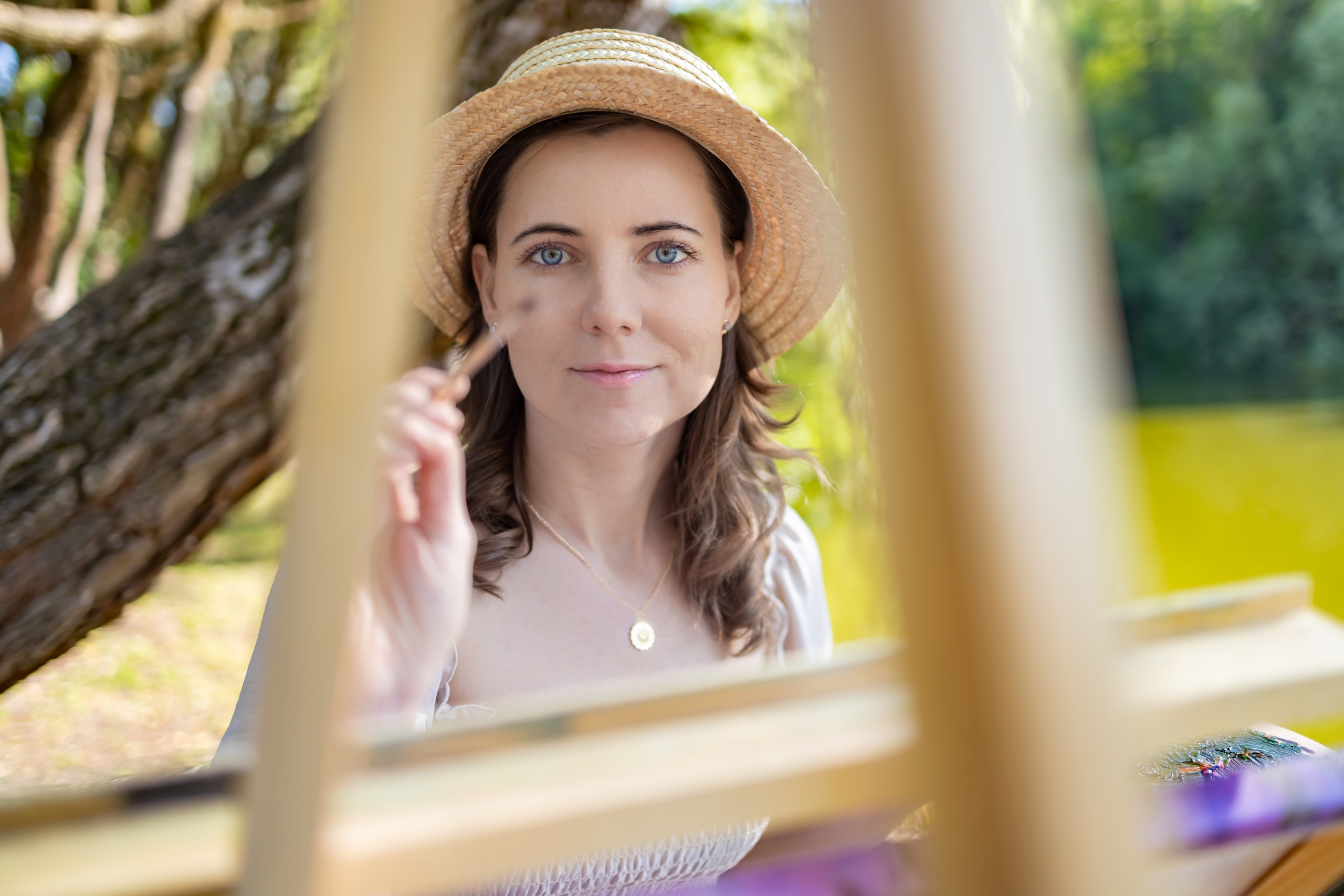 Фотосессия в стиле «Художница». Репортажный, семейный и студийный фотограф в Москве Демин Алексей