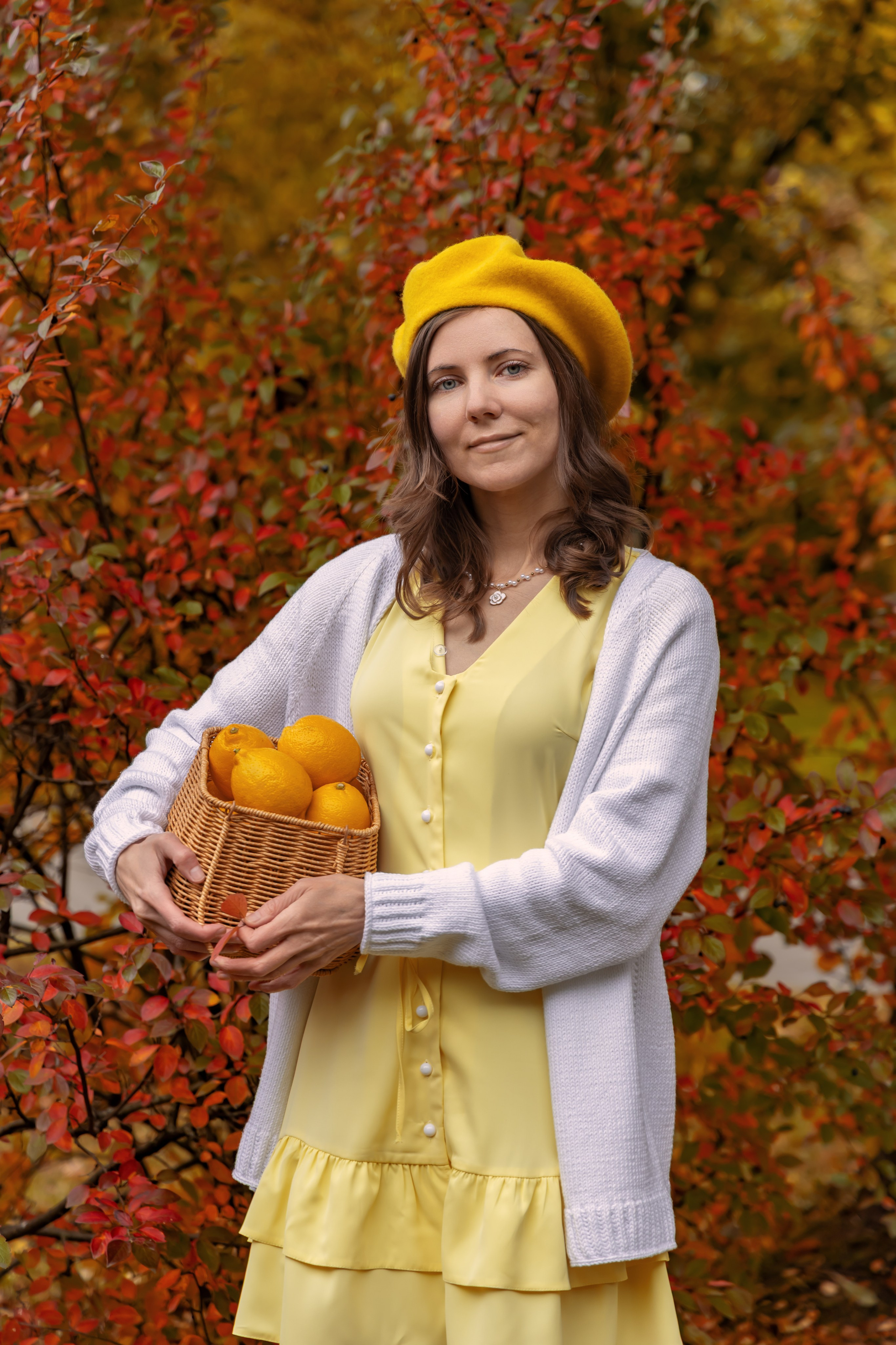 Жёлтая осень и ретро-велосипед. Репортажный, семейный и студийный фотограф в Москве Демин Алексей