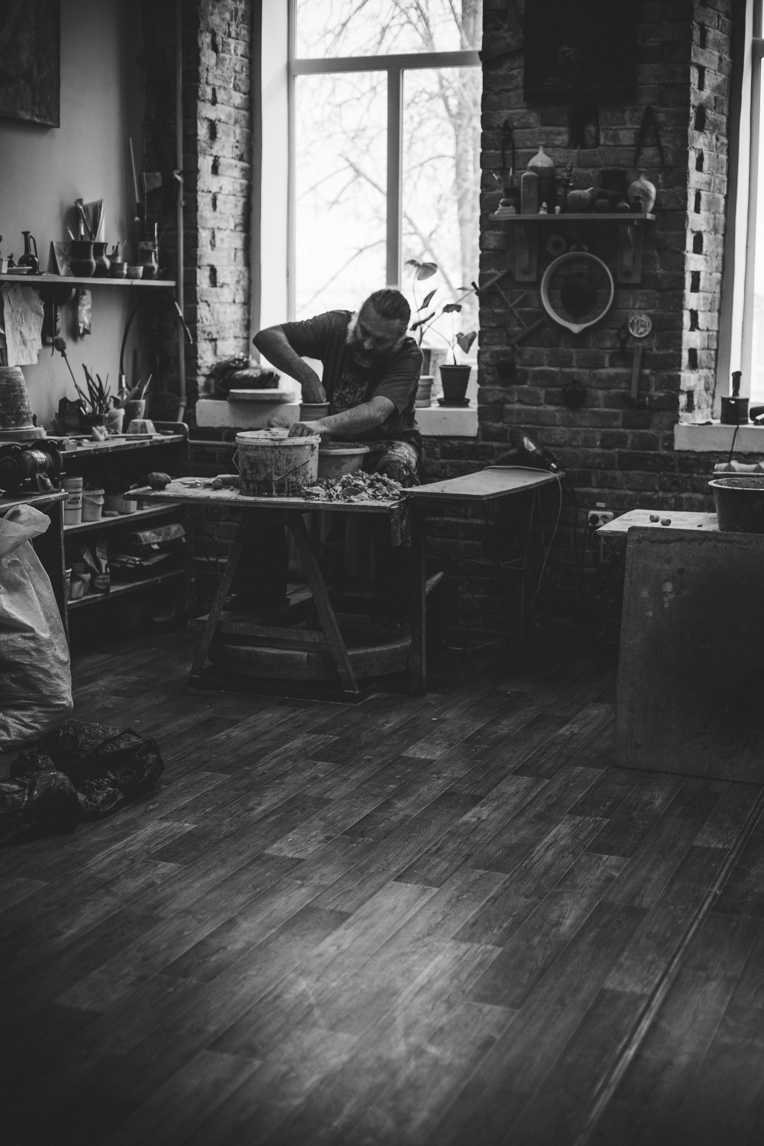 В музее. Фотограф в Нижнем Новгороде