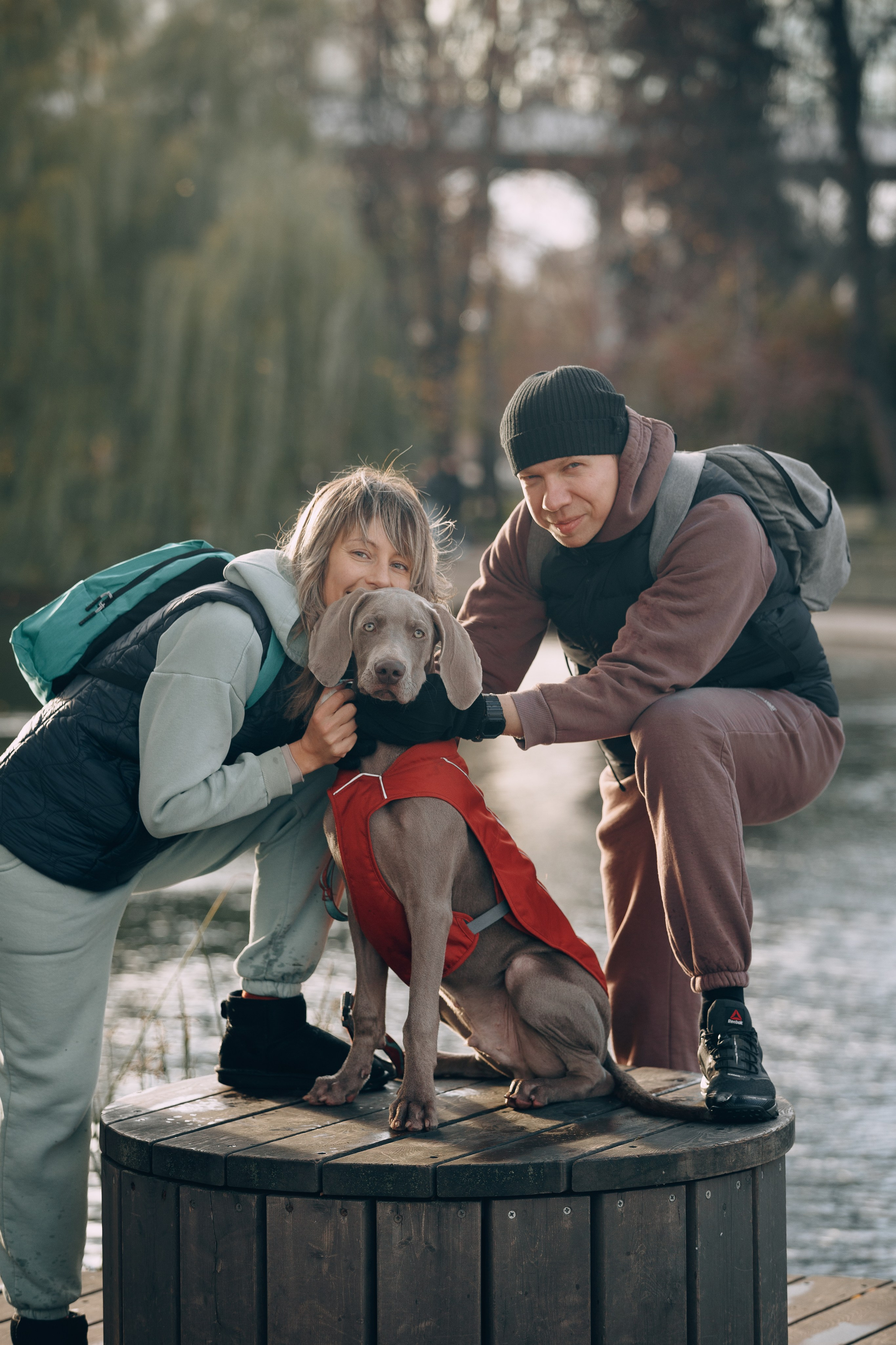 Оля, Саша и Бастиан. Фотограф анималист Кристина Карпова, Москва