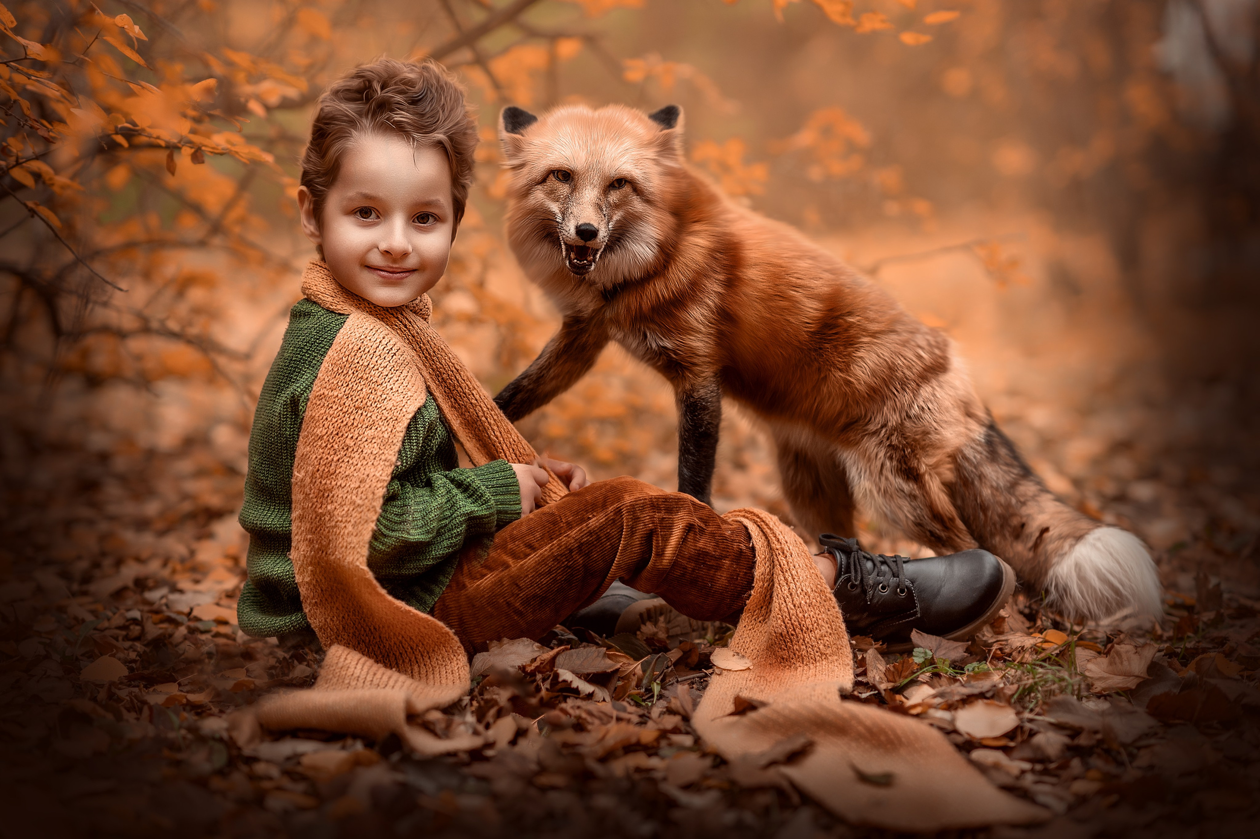 Лиса. Семейный фотограф Екатеринбург Лора Мур