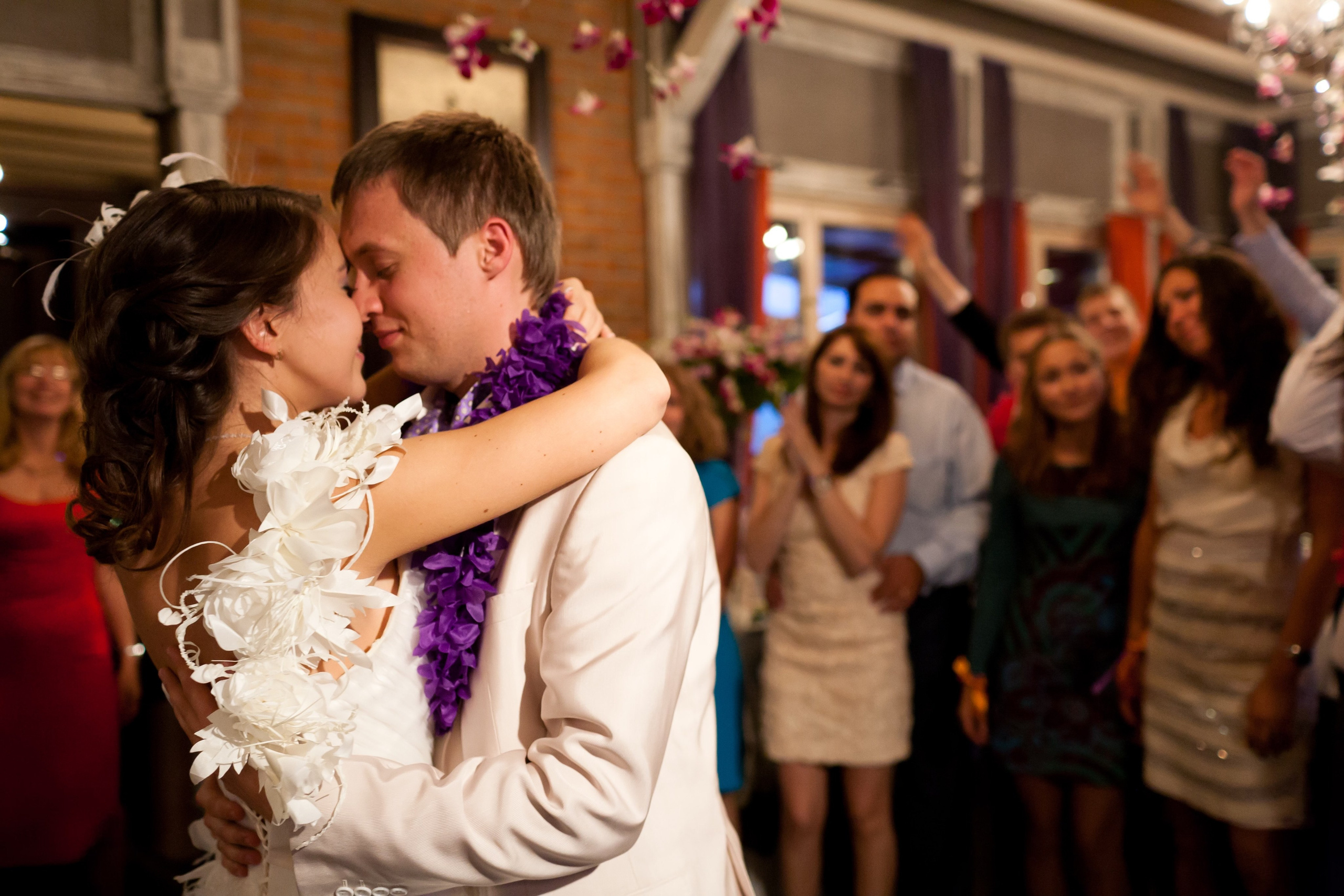 Съемка свадьбы в Серебряном бору. Фотографы в Москве Светлана Устинова и Сергей Грачев