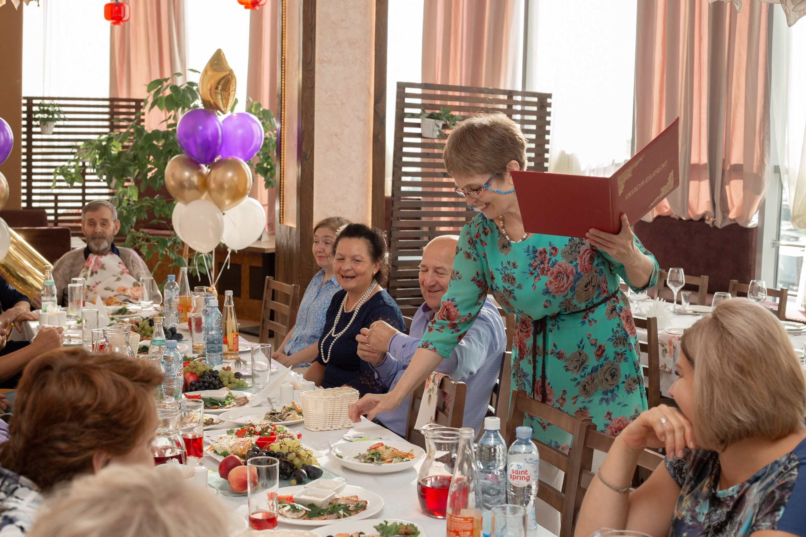 Юбилей 90 лет. Фотограф в Новосибирске Краснова Евгения