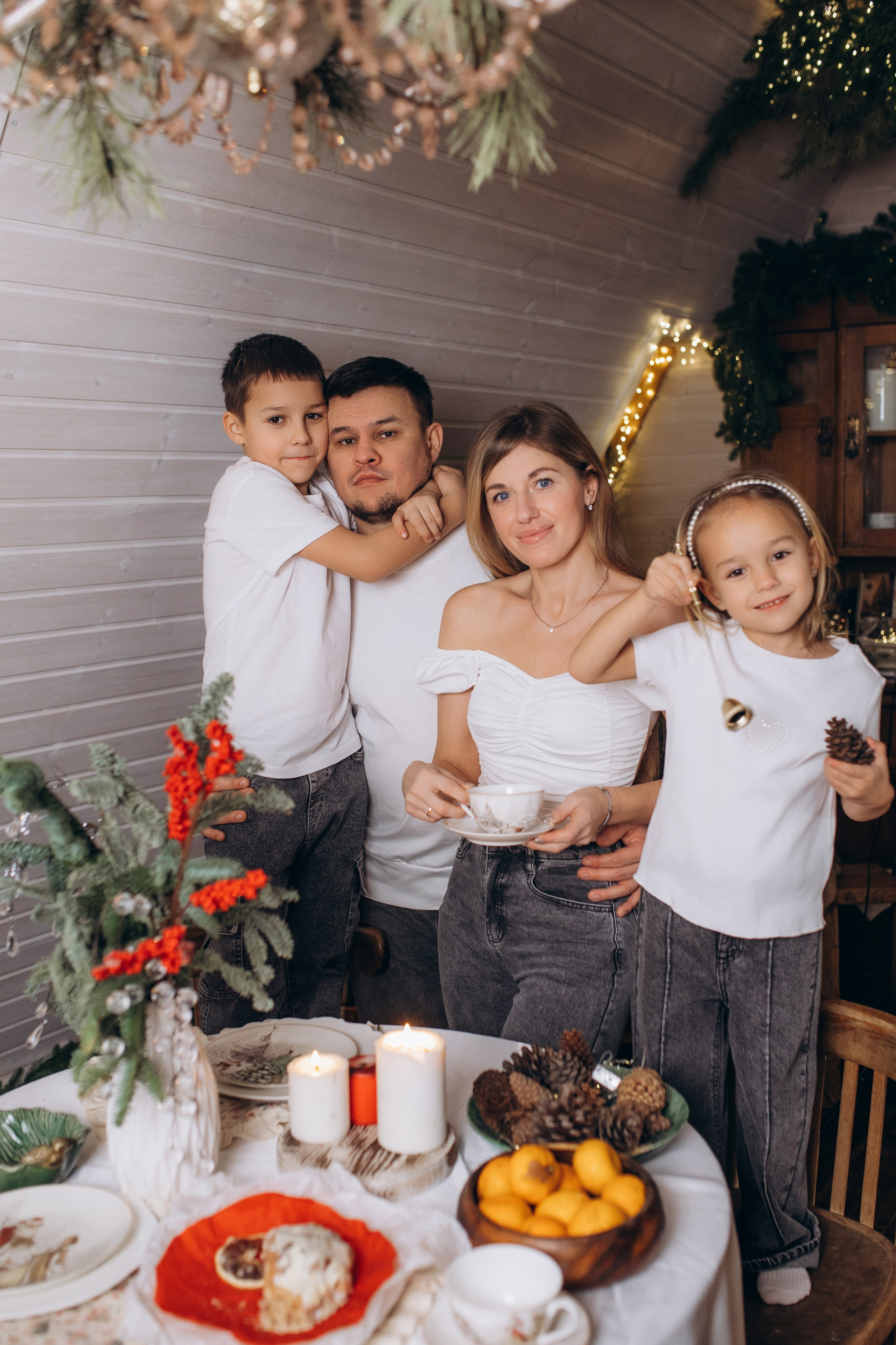 Лика, Саша и малыши. Семейный и домашний фотограф в Москве и МО Королева Валерия